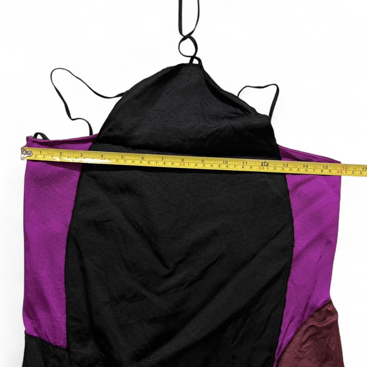 Miu Miu Miu Miu Y2K Silk Colorblock Halterneck Dress Size XS / US 0-2 / IT 36-38 - 11 Thumbnail