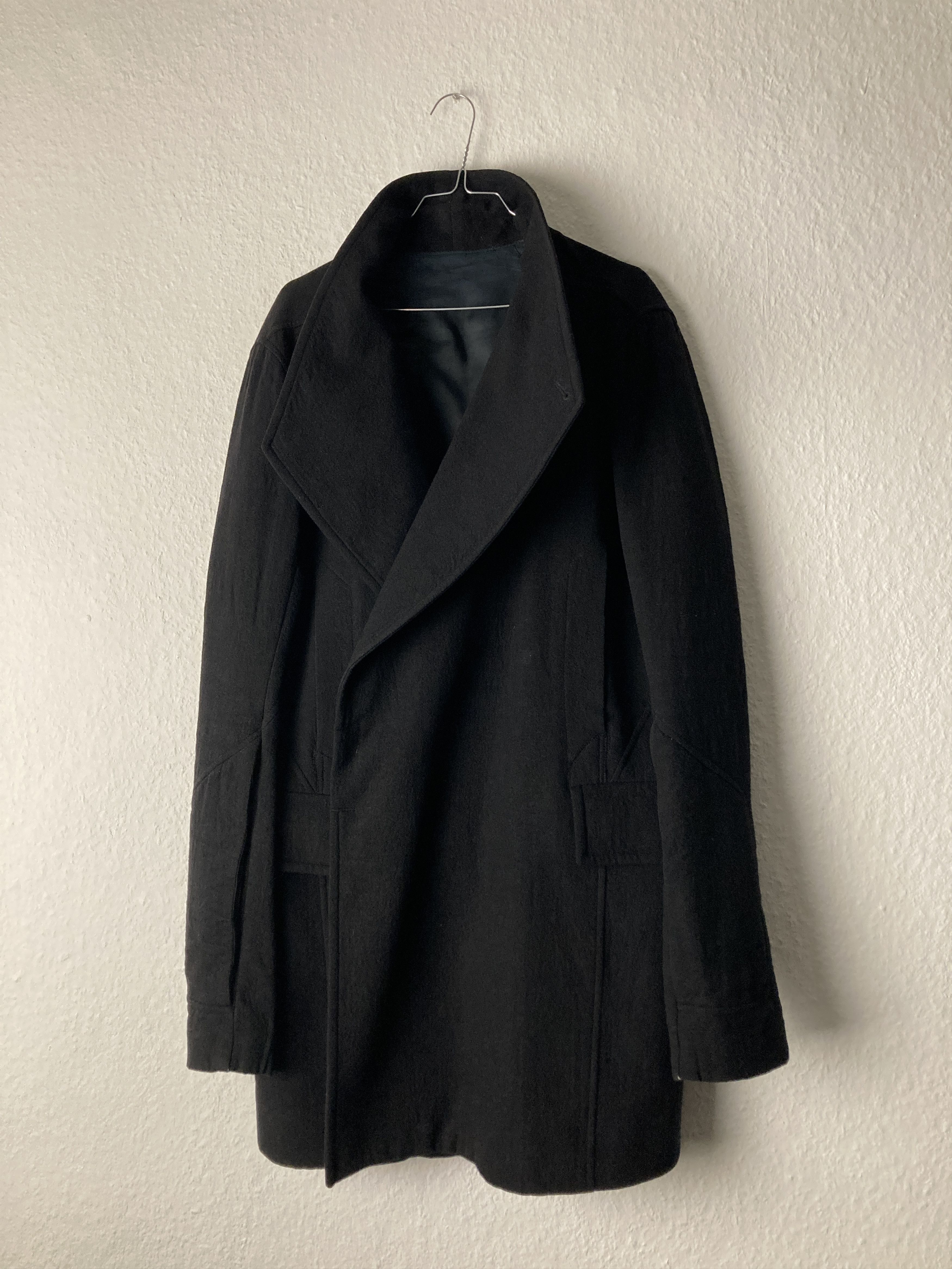 Rick Owens F/W 09 “CRUST” Boiled Wool Runway Berger Coat Rick Owens Size US M / EU 48-50 / 2 - 5 Thumbnail