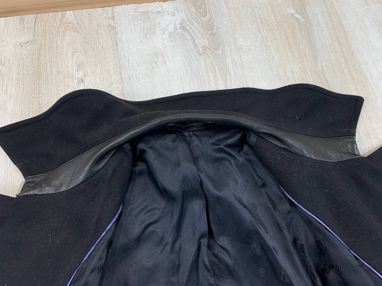 Designer × Versace Mens wool coat Versace Collection Size 50 Size US M / EU 48-50 / 2 - 12 Thumbnail