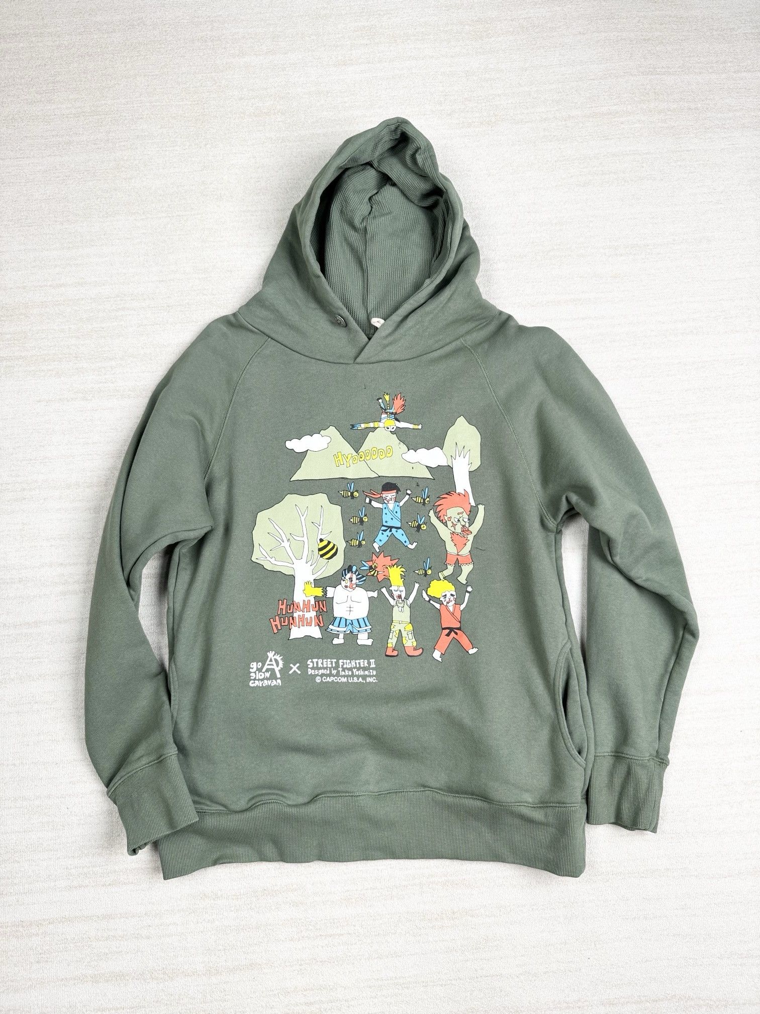 go slow caravan street fighter hoodie Size US L / EU 52-54 / 3 - 3 Thumbnail