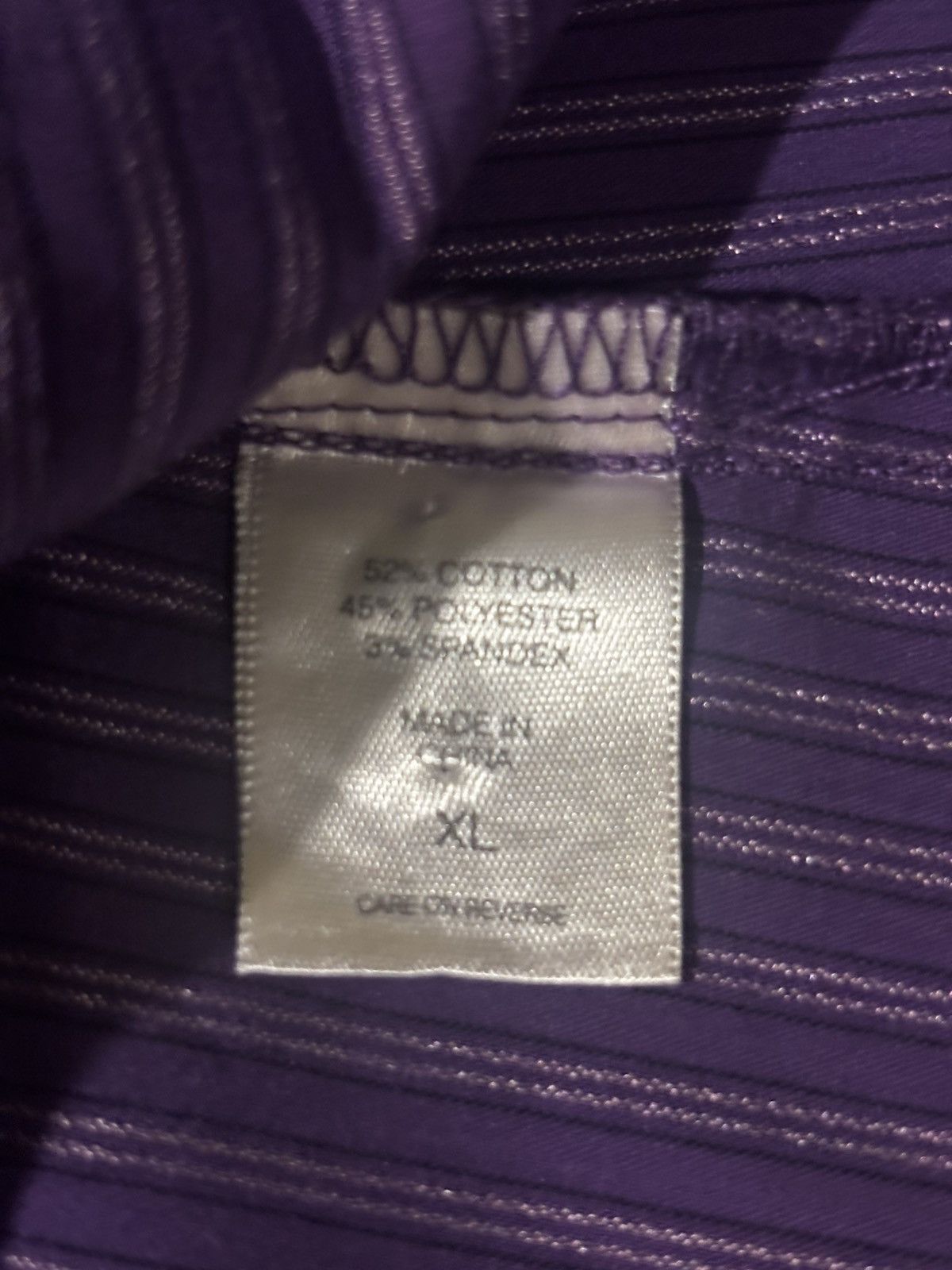 Other Women’s purple striped shirt0413 Size XL / US 12-14 / IT 48-50 - 4 Thumbnail