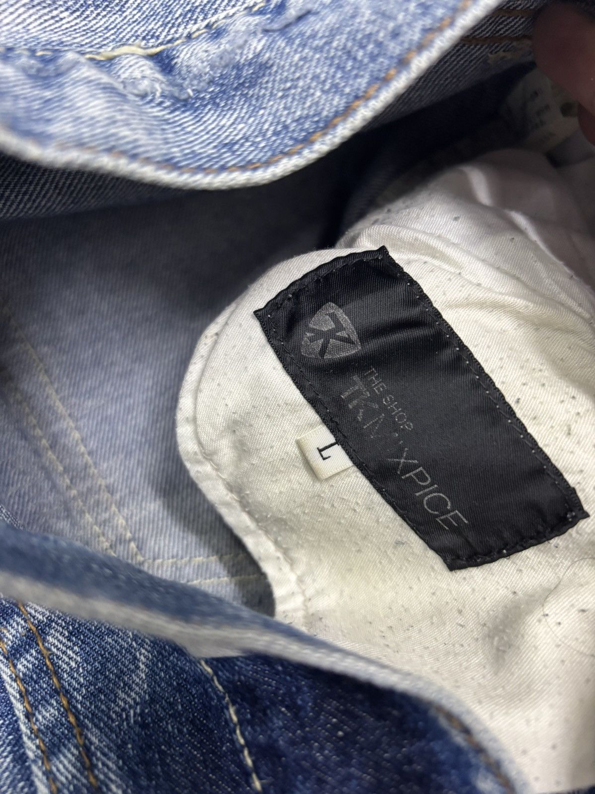 Hysteric Glamour 🔥SASHIKO BORO TAKEO KIKUCHI JAPANESE DENIM JEANS Size US 34 / EU 50 - 11 Thumbnail