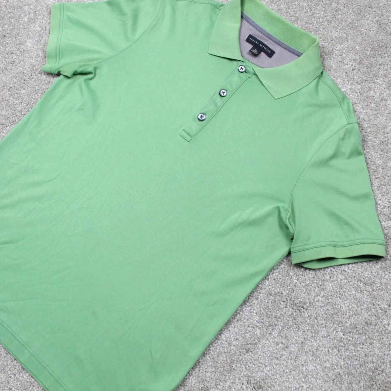 Banana Republic Banana Republic Polo Shirt Mens Medium Green 100% Cotton Short Sleeve Pullover Shirt Capable for Golf Casual Business Size US M / EU 48-50 / 2 - 3 Thumbnail