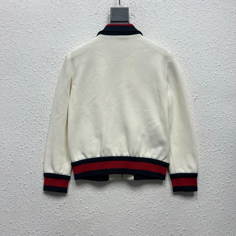 Gucci Gucci Red and green webbing short jacket Size US XS / EU 42 / 0 - 2 Thumbnail