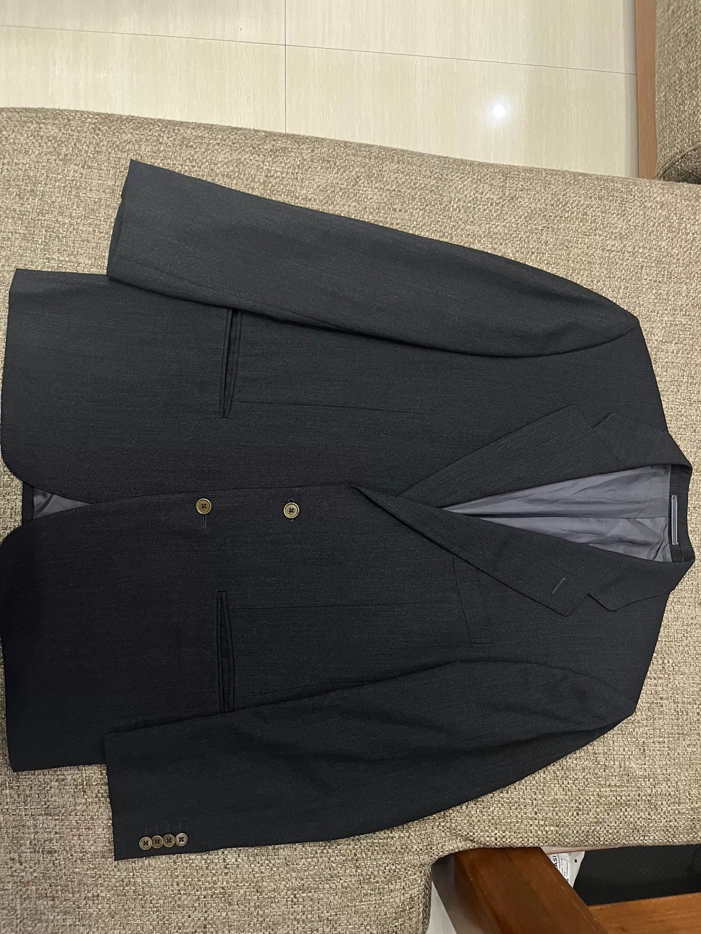 Ermenegildo Zegna Zegna High Performance Wool Suit Jacket Size US M / EU 48-50 / 2 - 1 Thumbnail