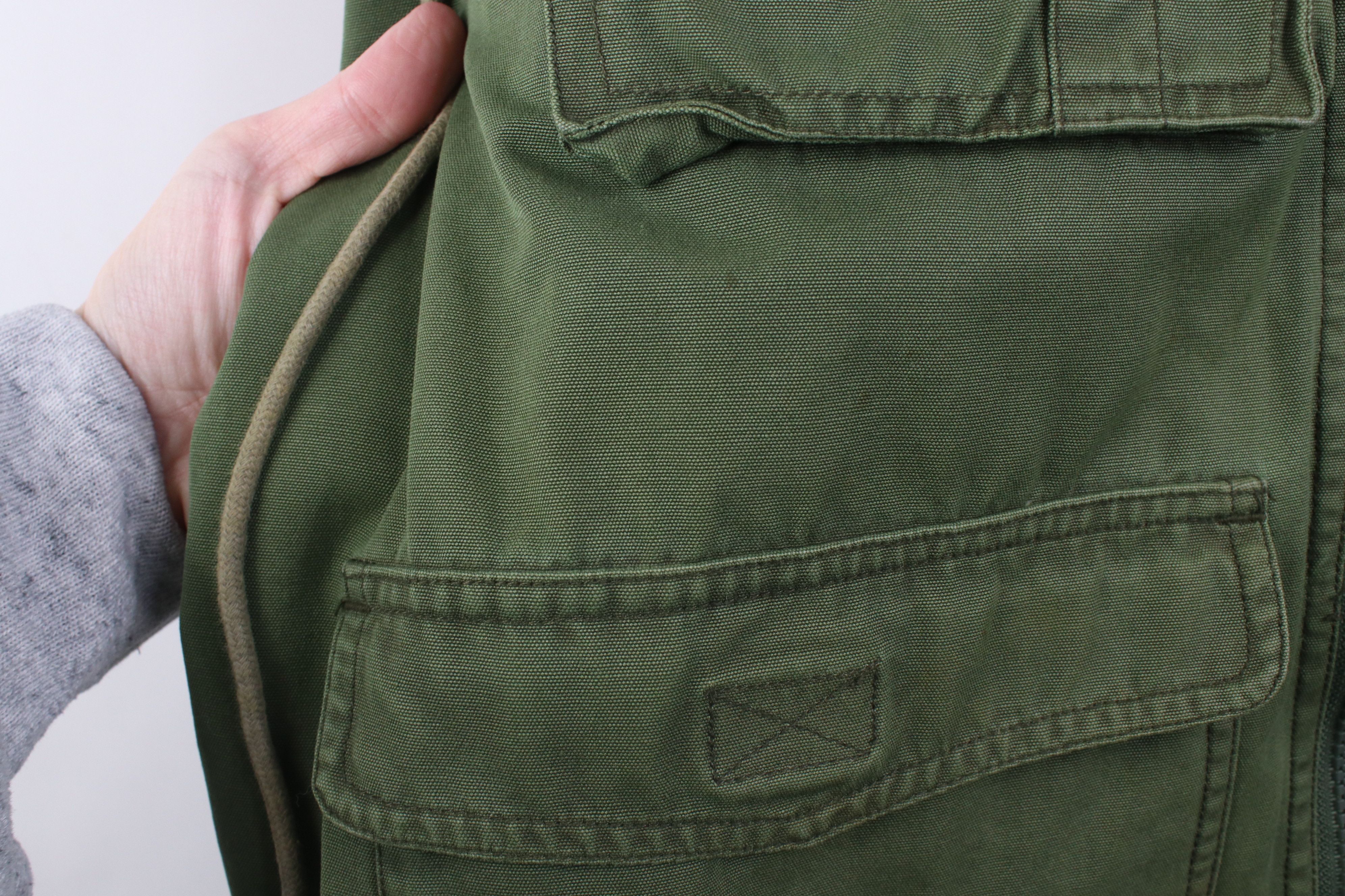 Vintage Vintage 90s Streetwear Hooded Fly Fishing Vest Jacket Size US L / EU 52-54 / 3 - 5 Thumbnail