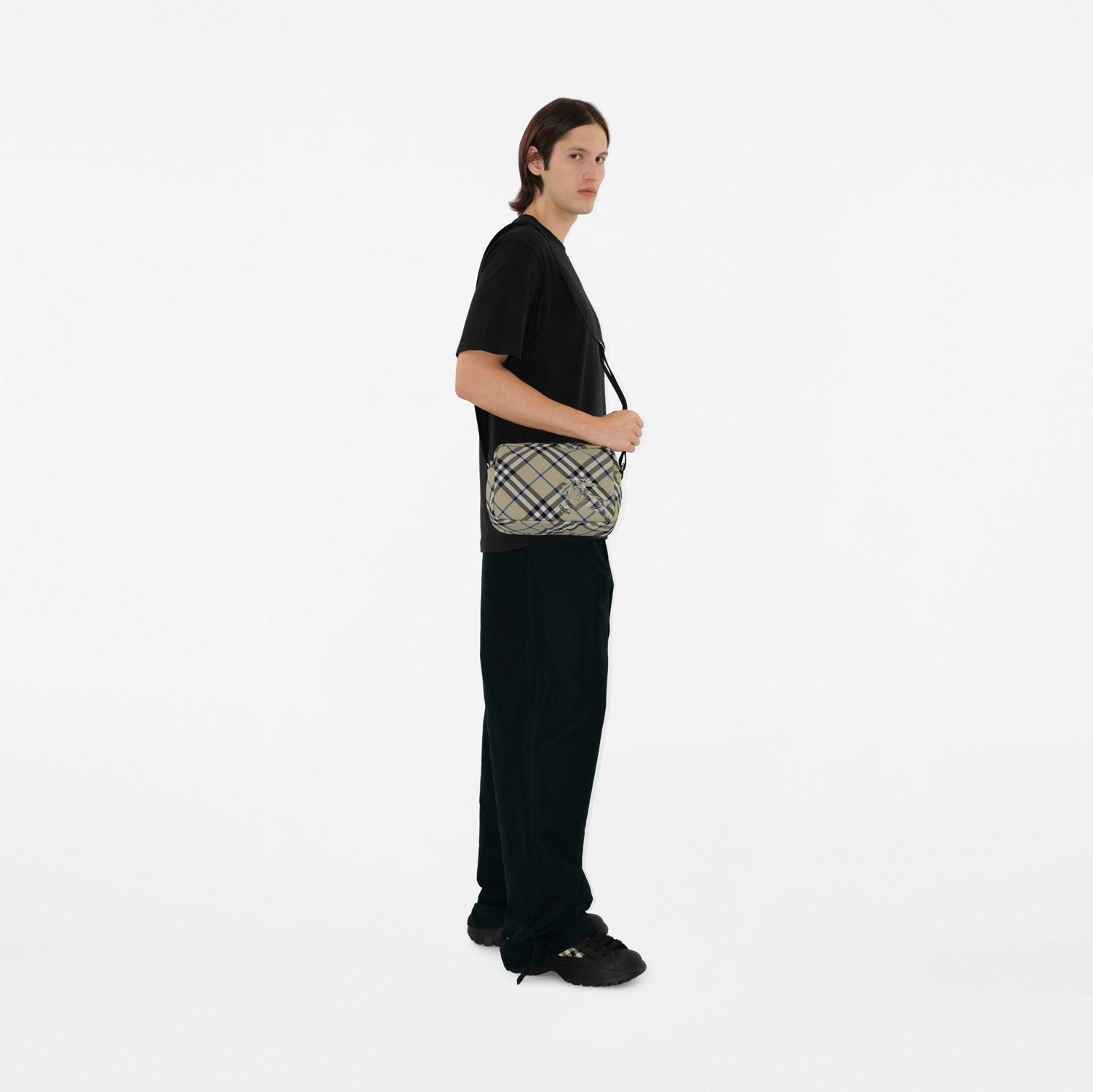 Burberry o1w1db10126 Size: OS / Essential Check Crossbody Bag Size ONE SIZE - 2 Thumbnail