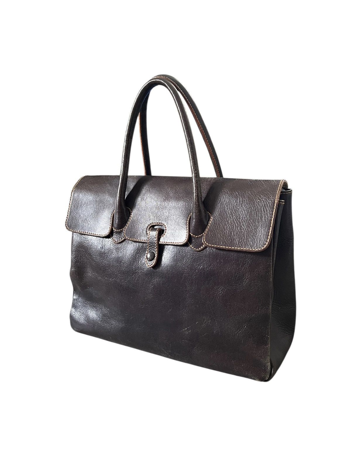 Vintage Ginza Tanizawa 🇯🇵 Patina Leather Birkin Bag Hermes