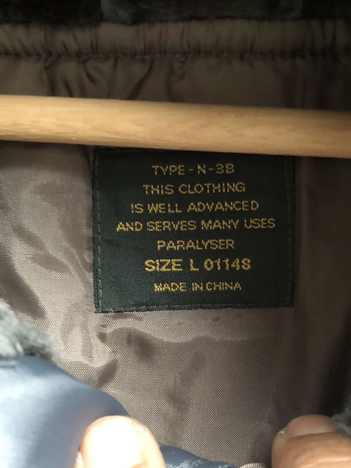Other Bomber Jacket Overcoat Type - N - 3B Military Size US L / EU 52-54 / 3 - 5 Thumbnail