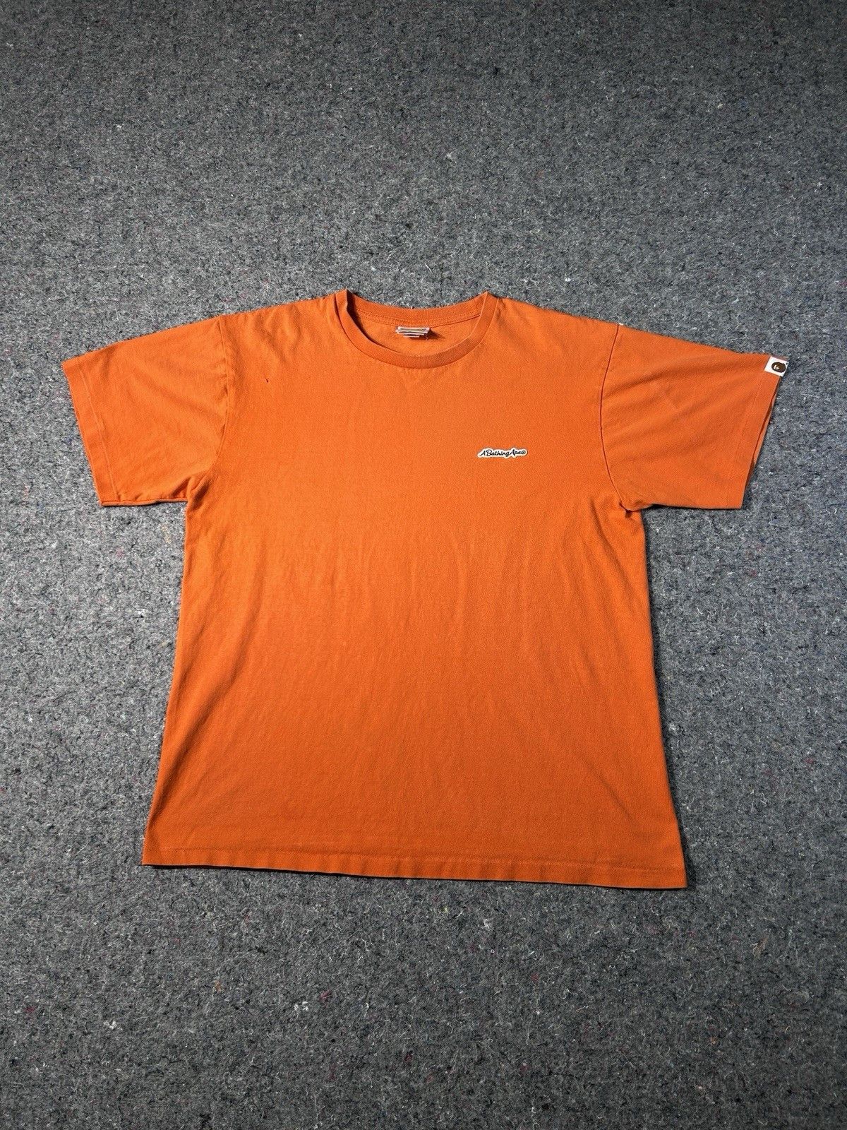 Bape A Bathing Ape BAPE Script Logo Orange Size XL Size US XL / EU 56 / 4 - 2 Thumbnail