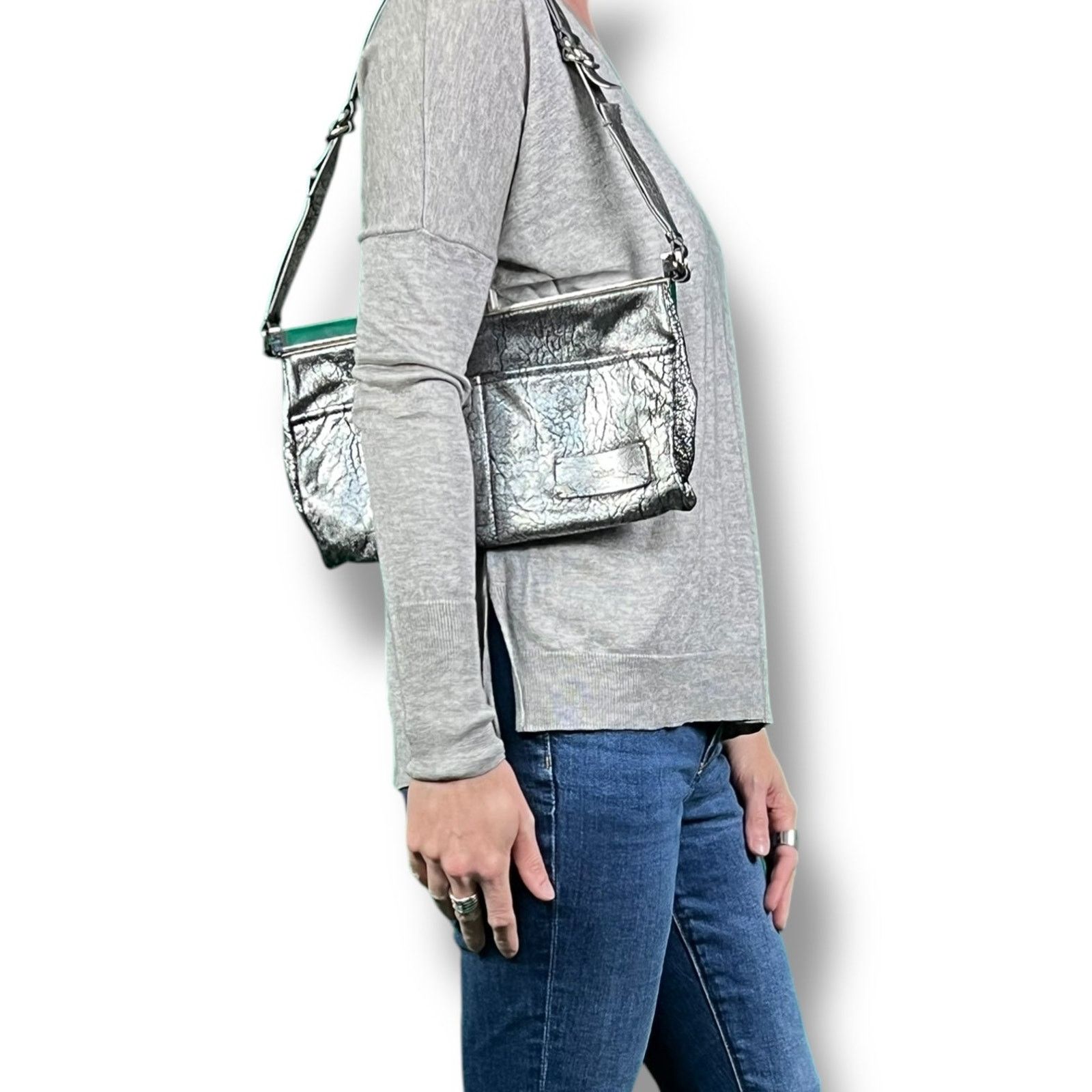 Chloe Chloe Plexi Leather Clutch Handbag Rare Y2k $1,495 Retail Size ONE SIZE - 4 Thumbnail