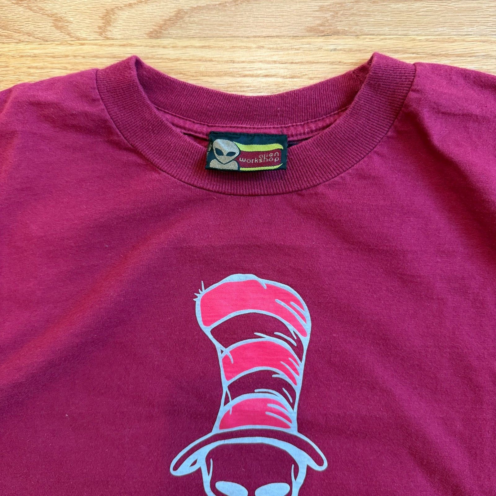 Alien Workshop × Thrasher Vintage 1990's Alien Workshop Dr. Seuss Cat in the Hat Tee Size US M / EU 48-50 / 2 - 4 Thumbnail