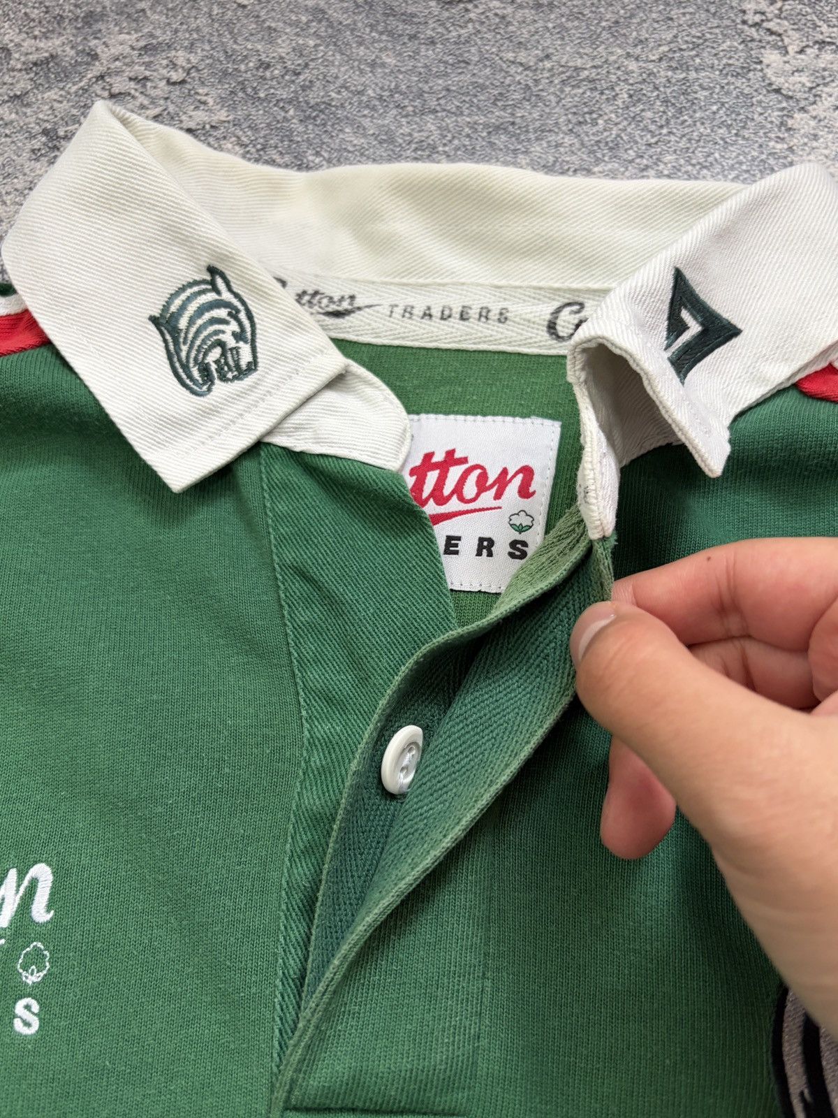 Cotton Traders 2003-05 Leicester Tigers Cotton Traders Rugby Shirt XL Size US XL / EU 56 / 4 - 15 Thumbnail