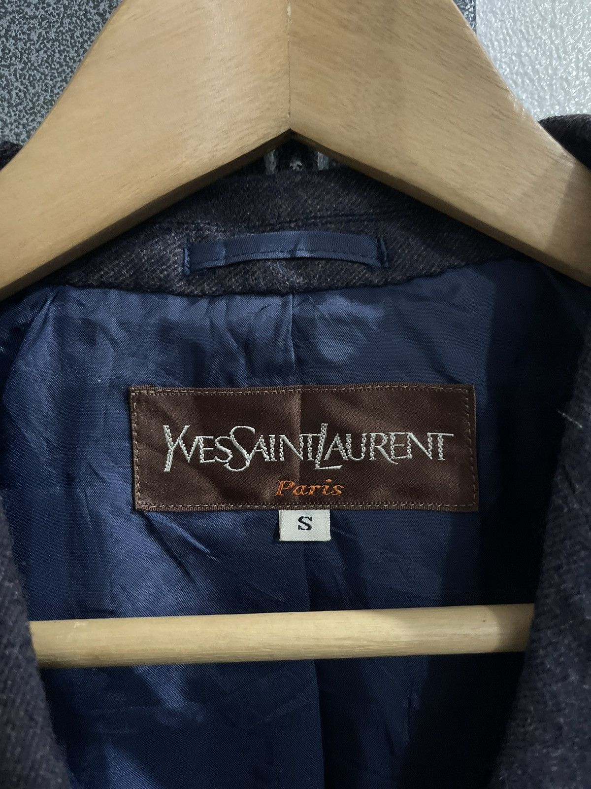 Yves Saint Laurent Vintage Yves Saint Laurent Coat Jacket Size S / US 4 / IT 40 - 10 Thumbnail