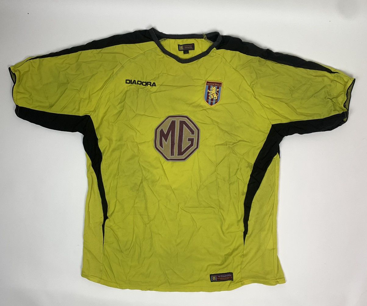 Vintage Aston Villa Diadora Football Jersey Official Merchandise💥 | Grailed