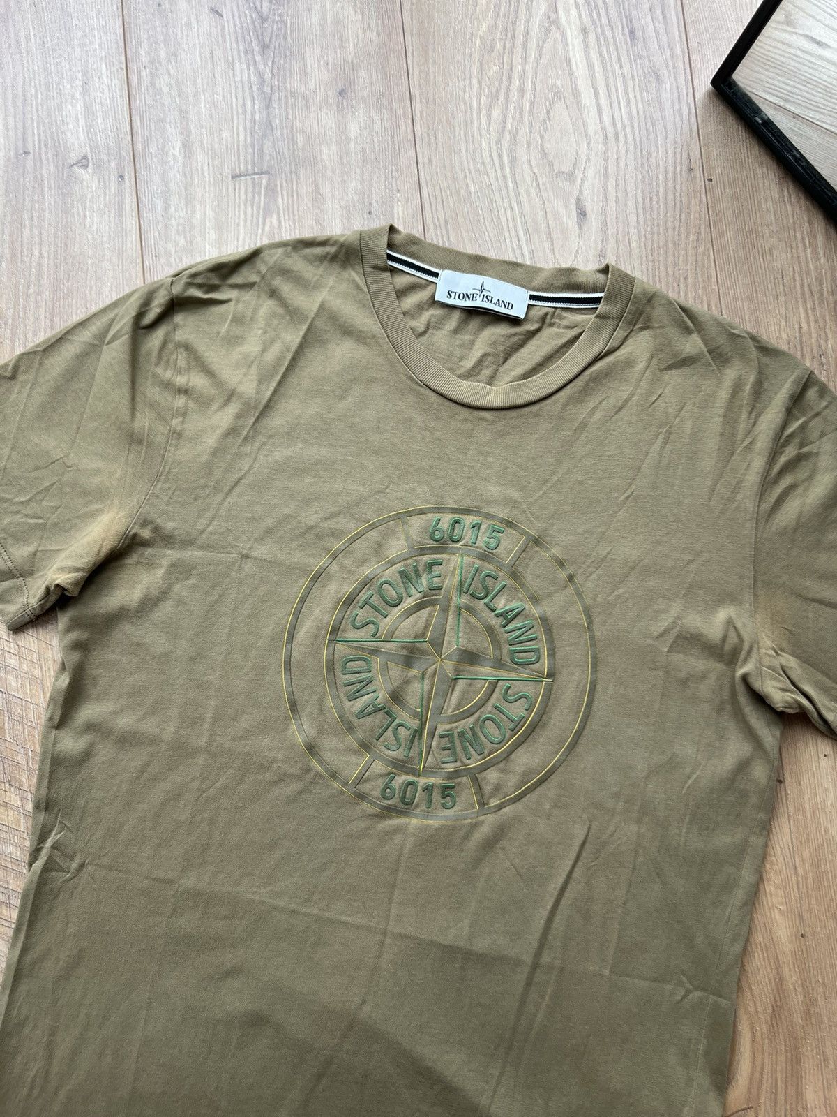 Stone Island STONE ISLAND 6015 BIG LOGO TEE CASUALS RARE Size US M / EU 48-50 / 2 - 3 Thumbnail