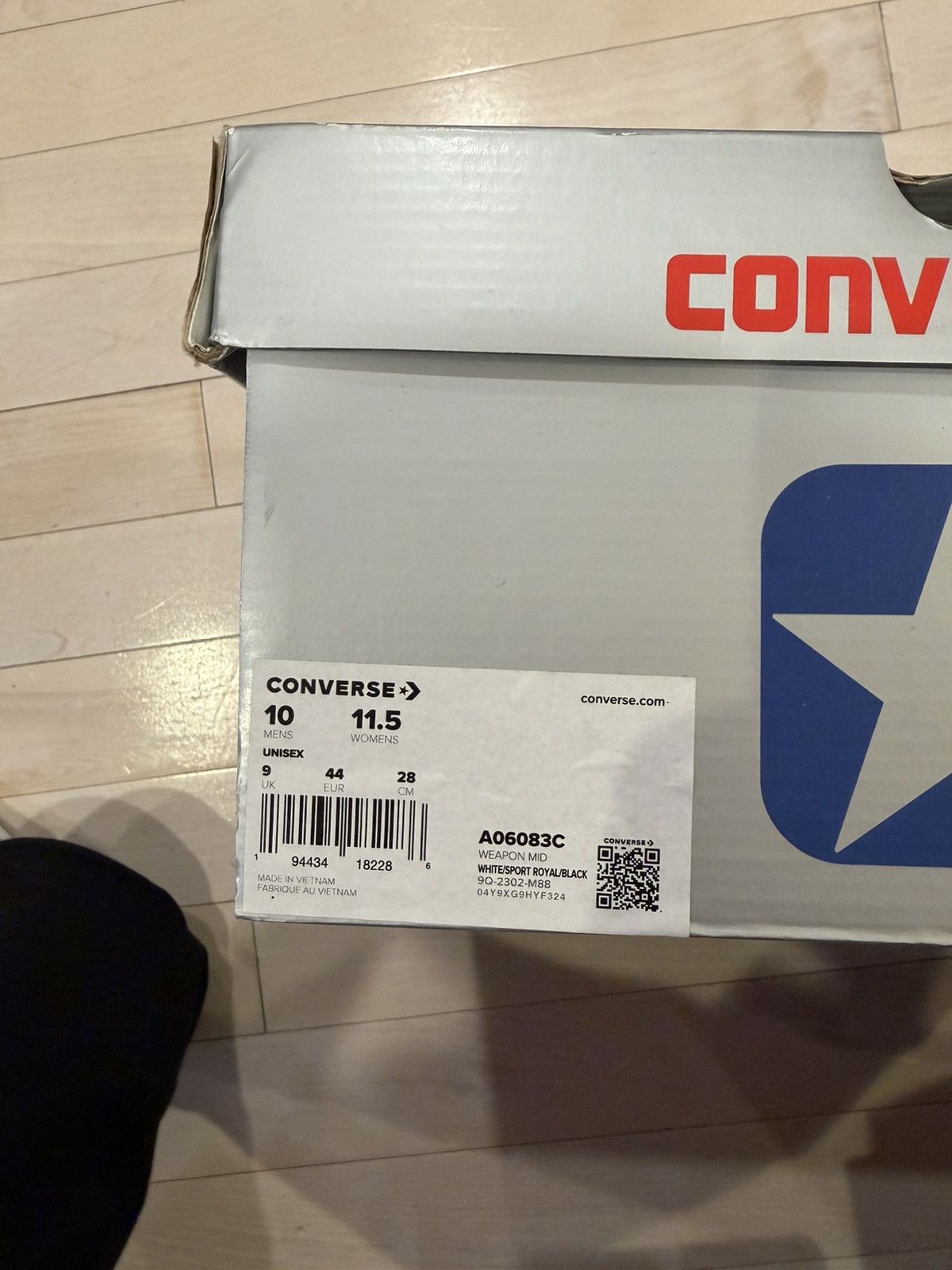 Converse × Fragment Design Converse Weapon Mid Fragment size 10. Size US 10 / EU 43 - 13 Thumbnail