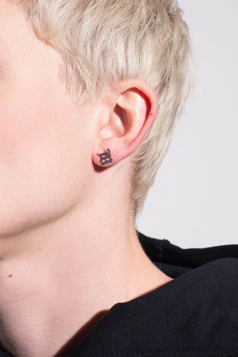Misbhv Misbhv Logo Earring Size ONE SIZE - 3 Thumbnail