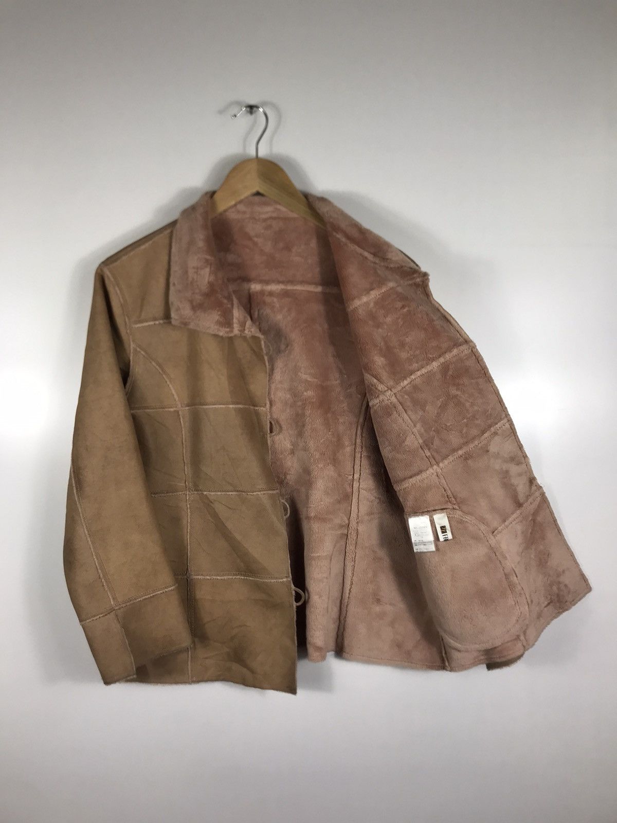 Japanese Brand ⚡️Vintage Frohlich Suede Leather Button Jacket Size M / US 6-8 / IT 42-44 - 8 Thumbnail