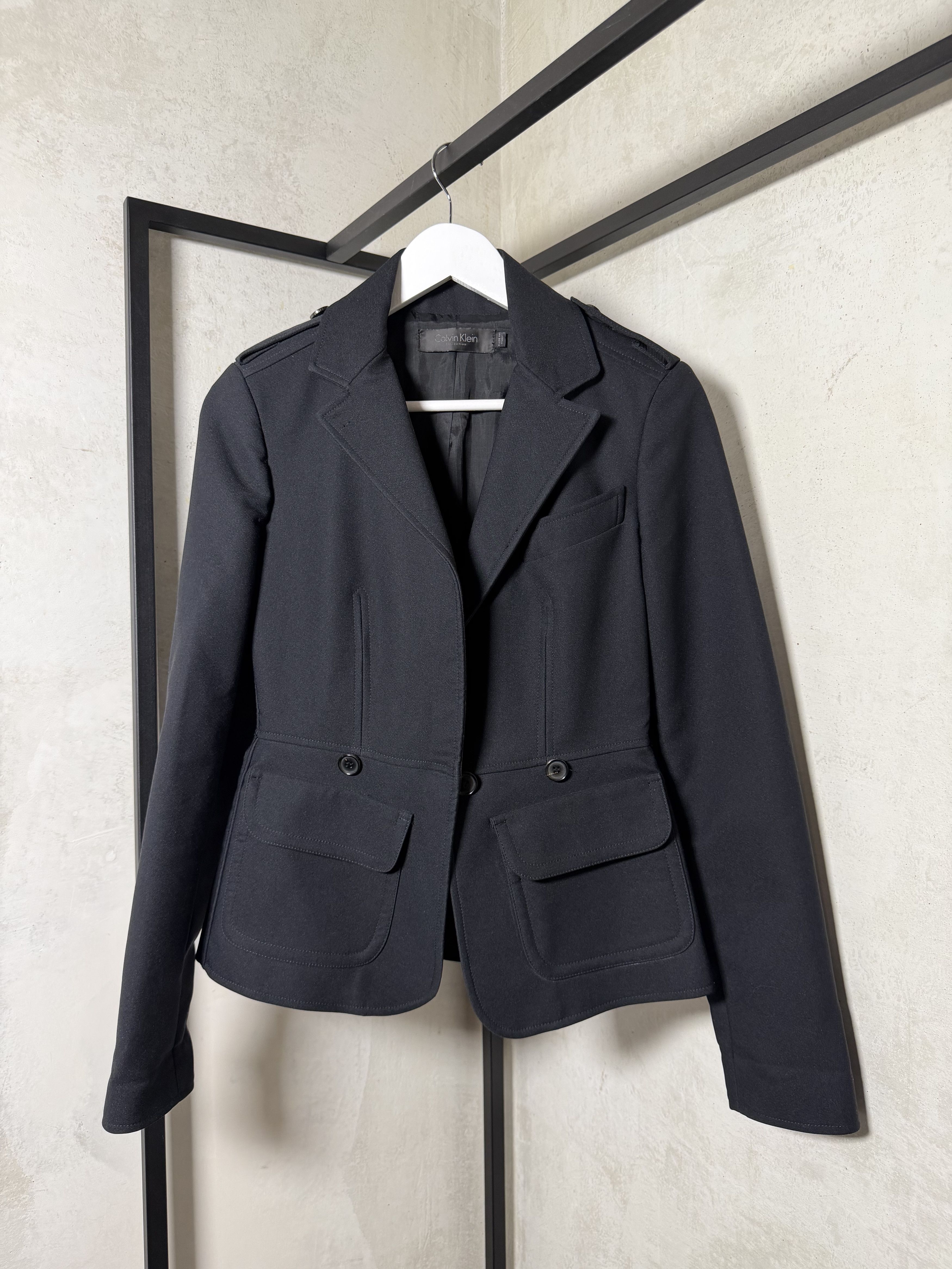 Calvin Klein Calvin Klein Caroline Three-Buttons Jacket Size M / US 6-8 / IT 42-44 - 10 Thumbnail
