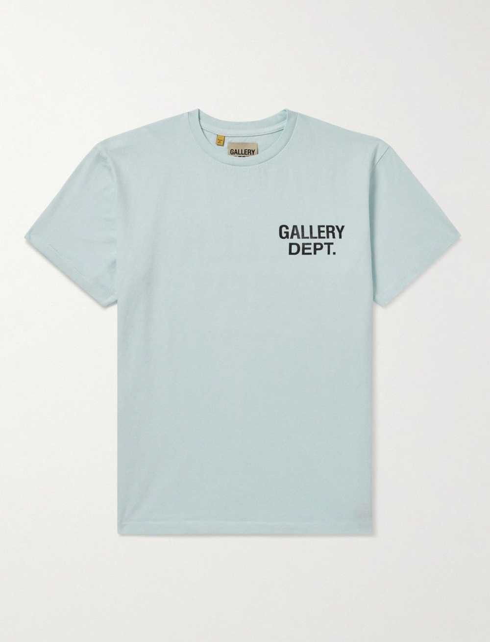 Gallery Dept. o1mle0226 Souvenir T-Shirt in Baby Blue Size US XL / EU 56 / 4 - 1 Thumbnail