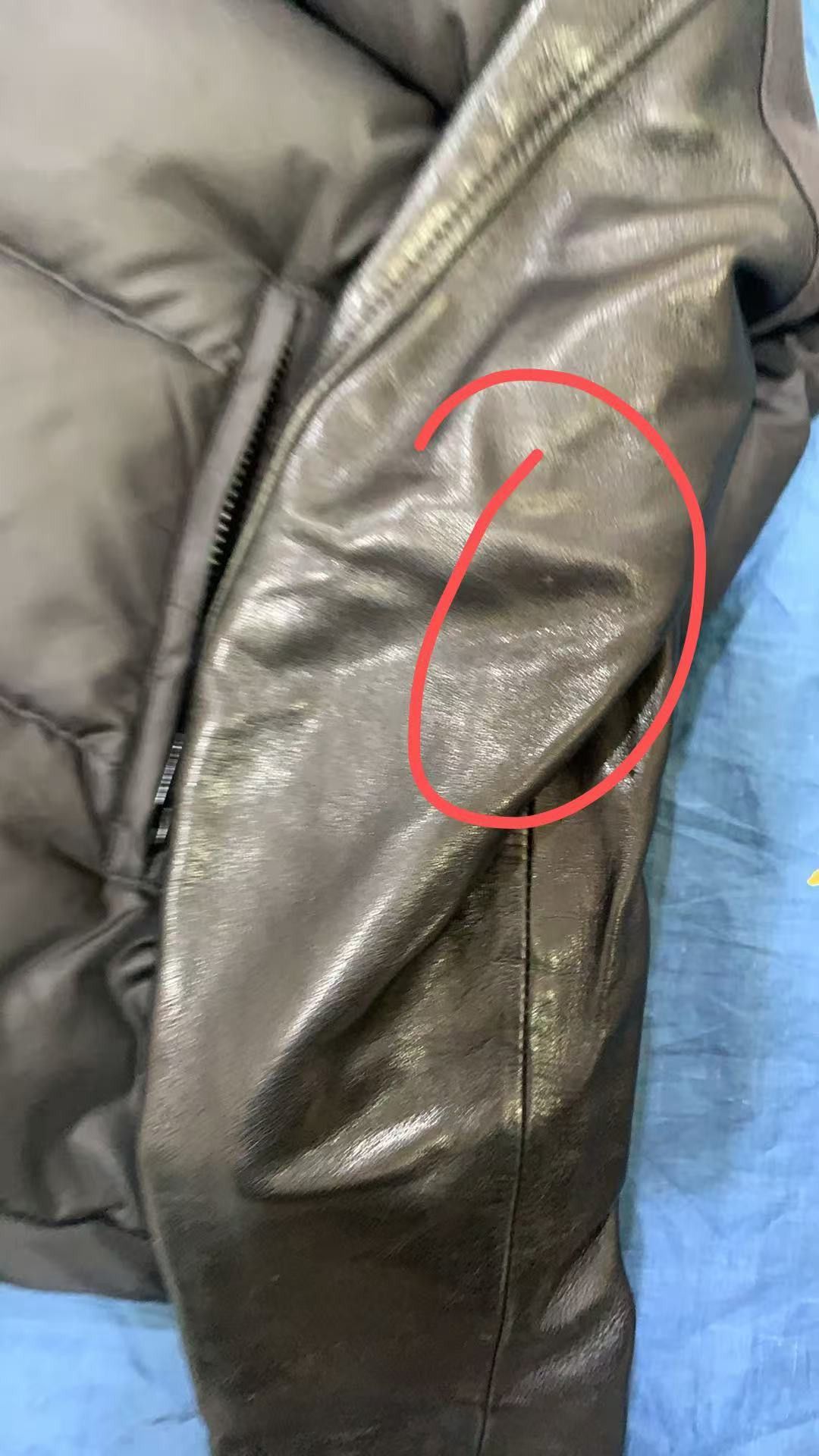 Undercover The Undercover Leather Sleeve Down Jacket -DMC Size US S / EU 44-46 / 1 - 12 Thumbnail