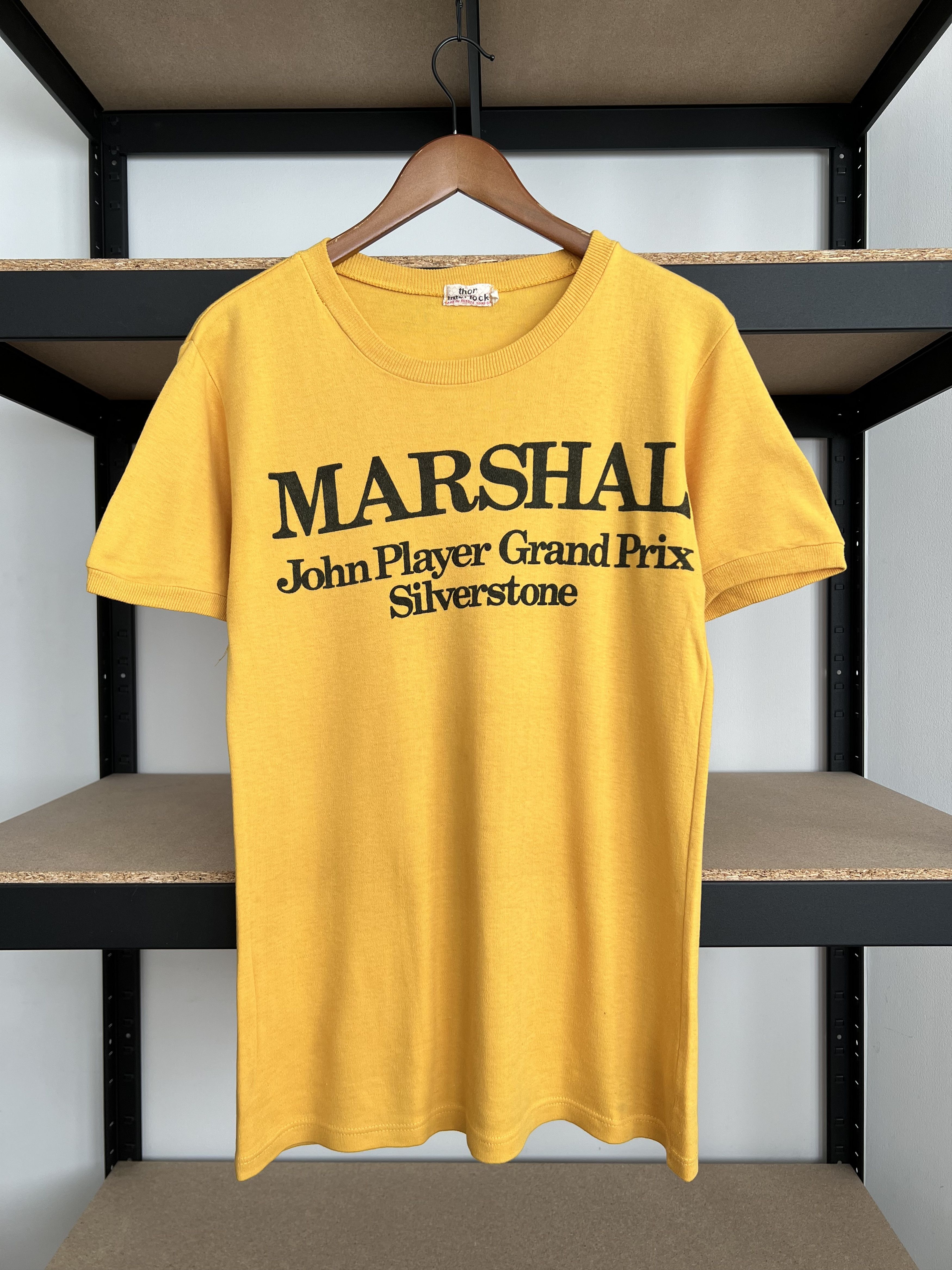 Formula 1 Vintage 70s Marshal John Player Grand Prix Silverstone F1 Size US M / EU 48-50 / 2 - 1 Thumbnail