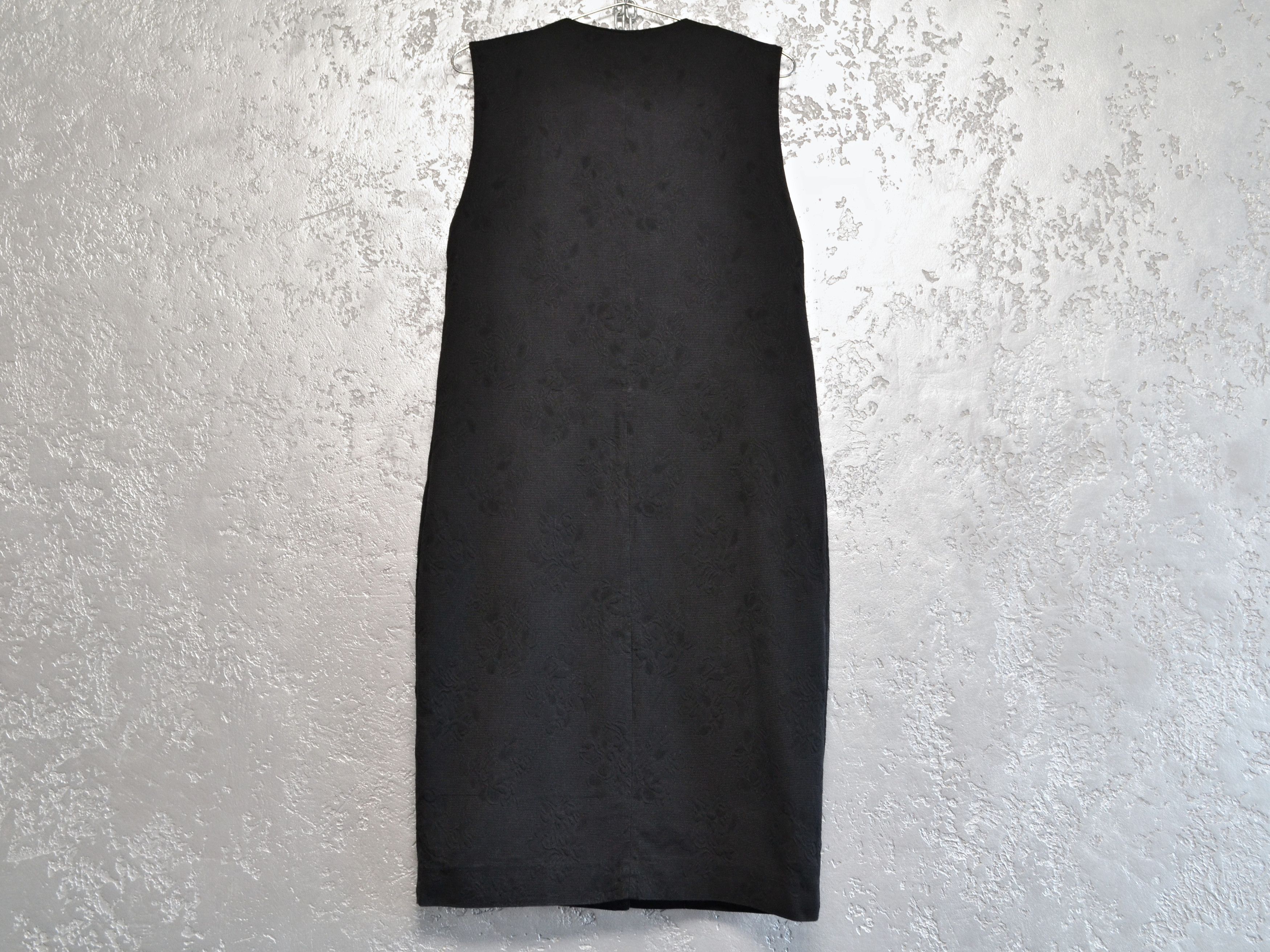 Nina Ricci NINA RICCI Vintage Black Cotton Dress Women’s Size 42 Size M / US 6-8 / IT 42-44 - 3 Thumbnail