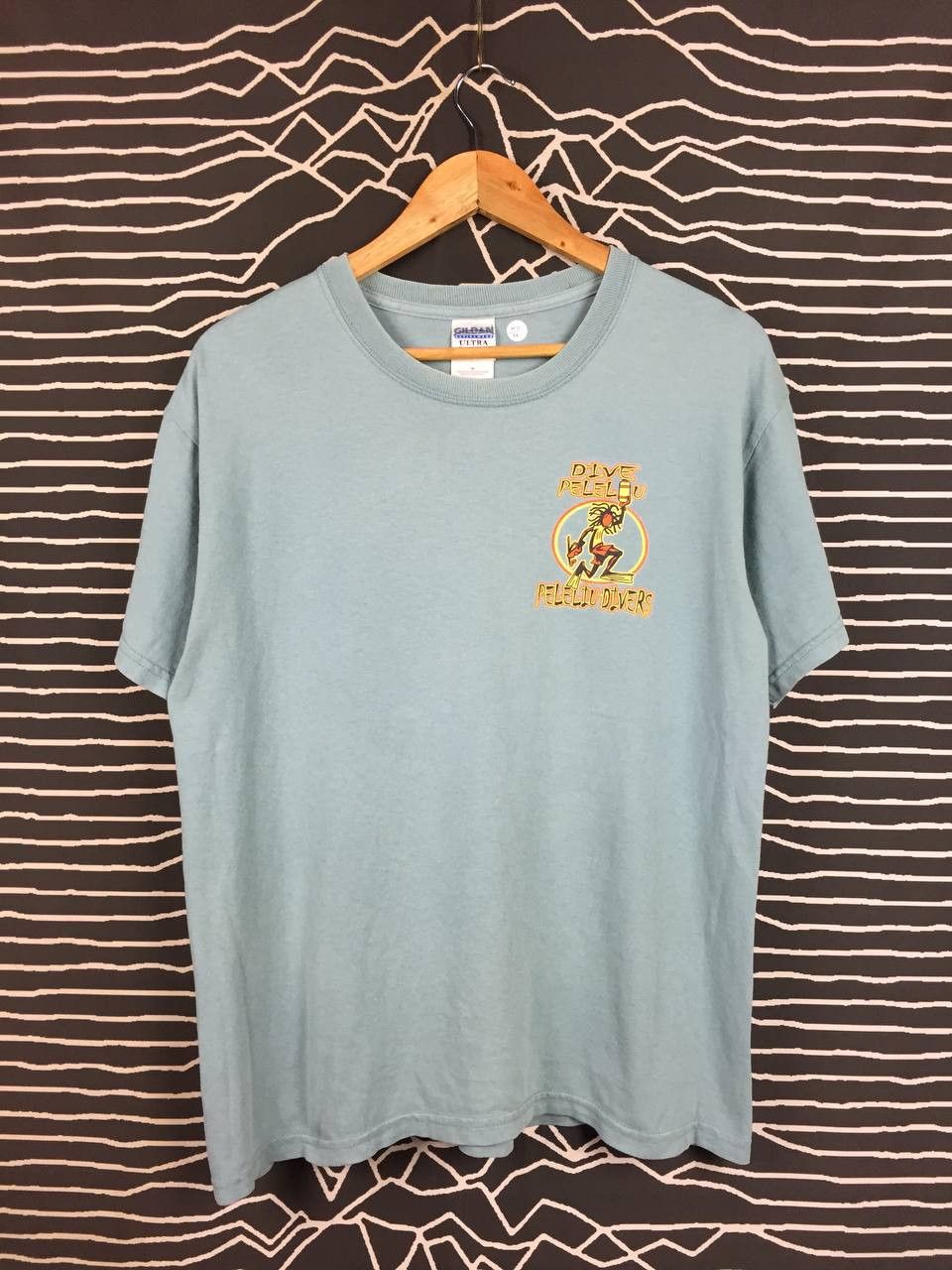 Vintage Vtg Peleliu Divers Let's Get Wet Palau Scuba Diving Tee Size US M / EU 48-50 / 2 - 5 Thumbnail