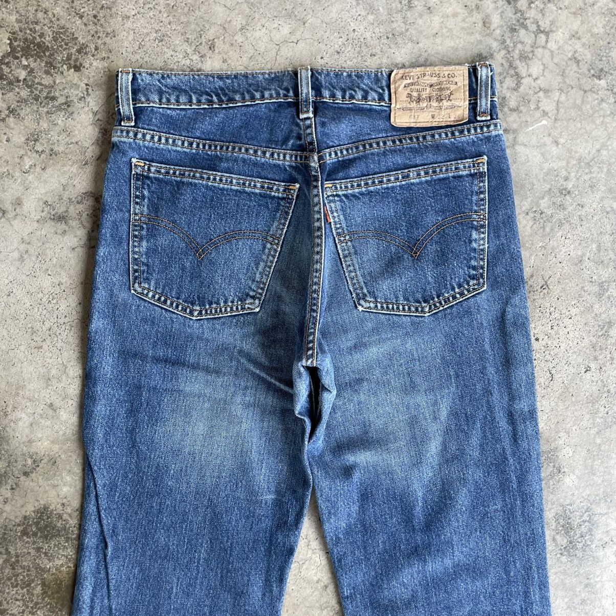 Levi's Vintage Clothing 🔥Vintage Levis 617 Orange Tab Stoned Washed Distress Jeans Size US 31 - 5 Thumbnail