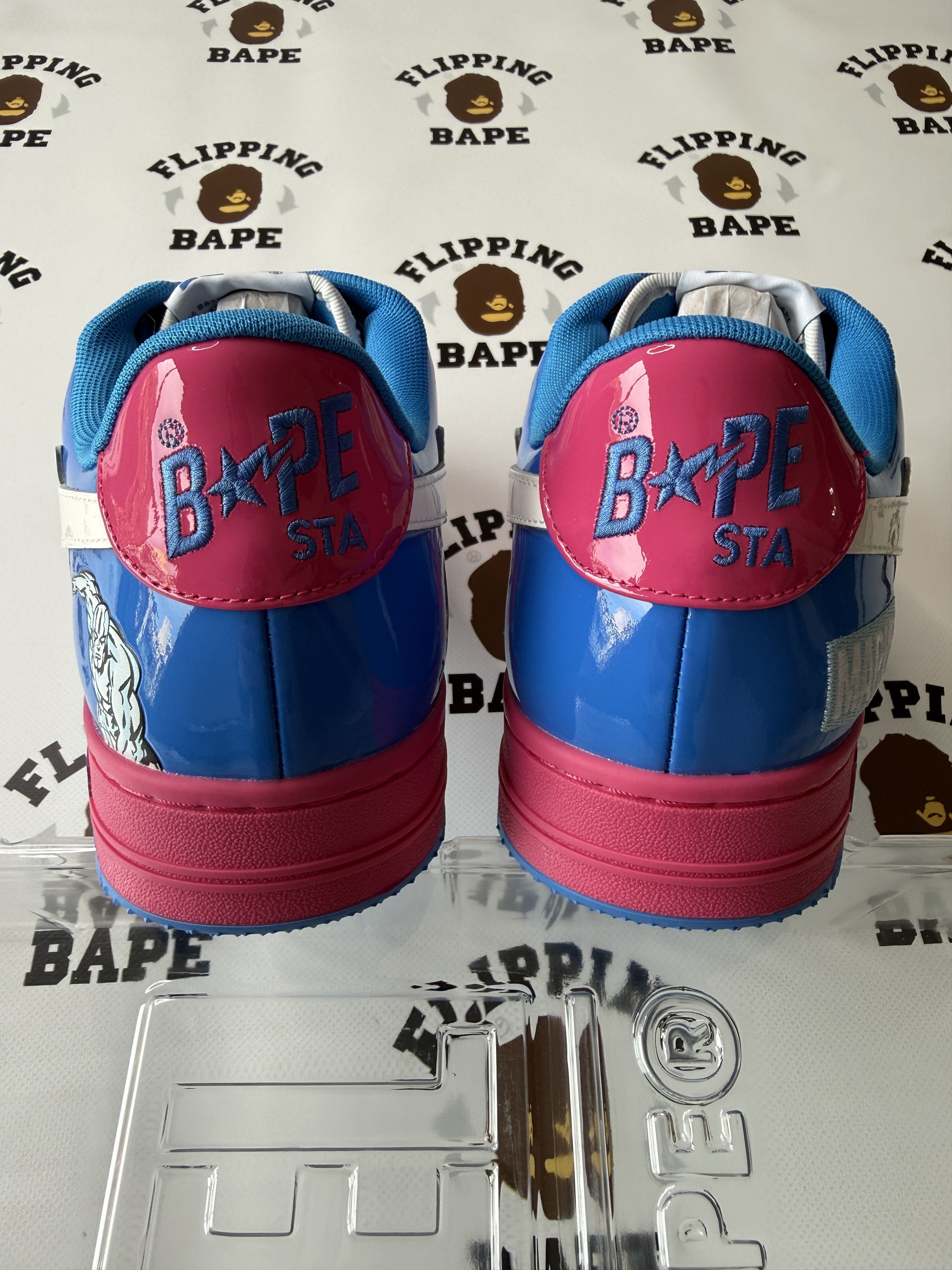 Bape BAPE X F4 BAPE STA GALACTUS & SILVER SURFER Size US 10 / EU 43 - 5 Thumbnail