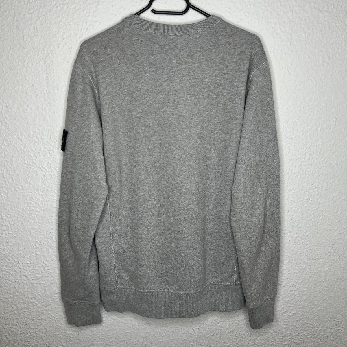 Stone Island Stone Island Crewneck Sweatshirt Grey Sweat Badge Patch Logo Size US S / EU 44-46 / 1 - 7 Thumbnail