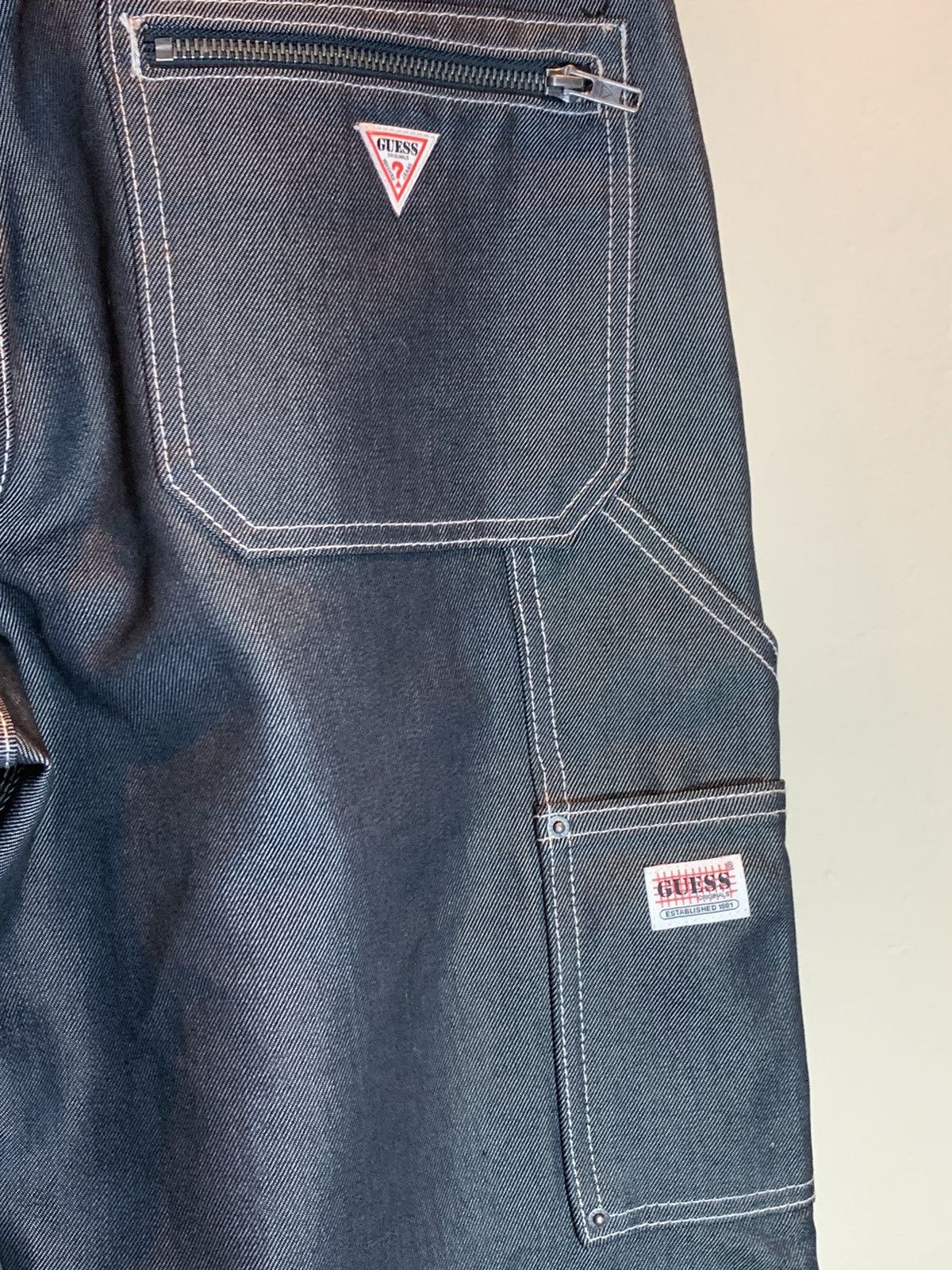 Guess *RARE* New GUESS Originals Double Knee Carpenter Jeans Pants Size US 30 / EU 46 - 6 Thumbnail