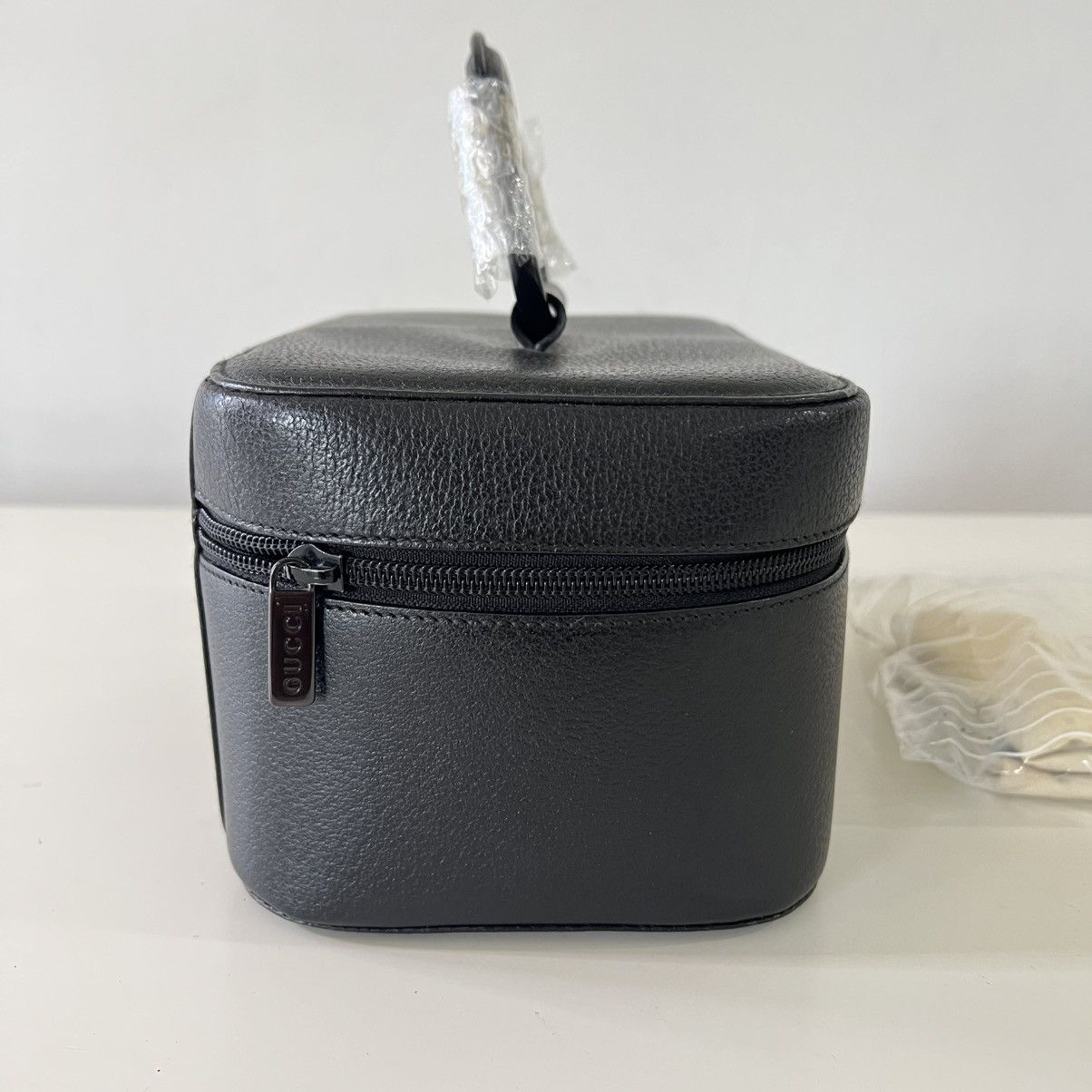 Gucci Gucci Vanity cosmetic Leather vintage bag Size ONE SIZE - 8 Thumbnail