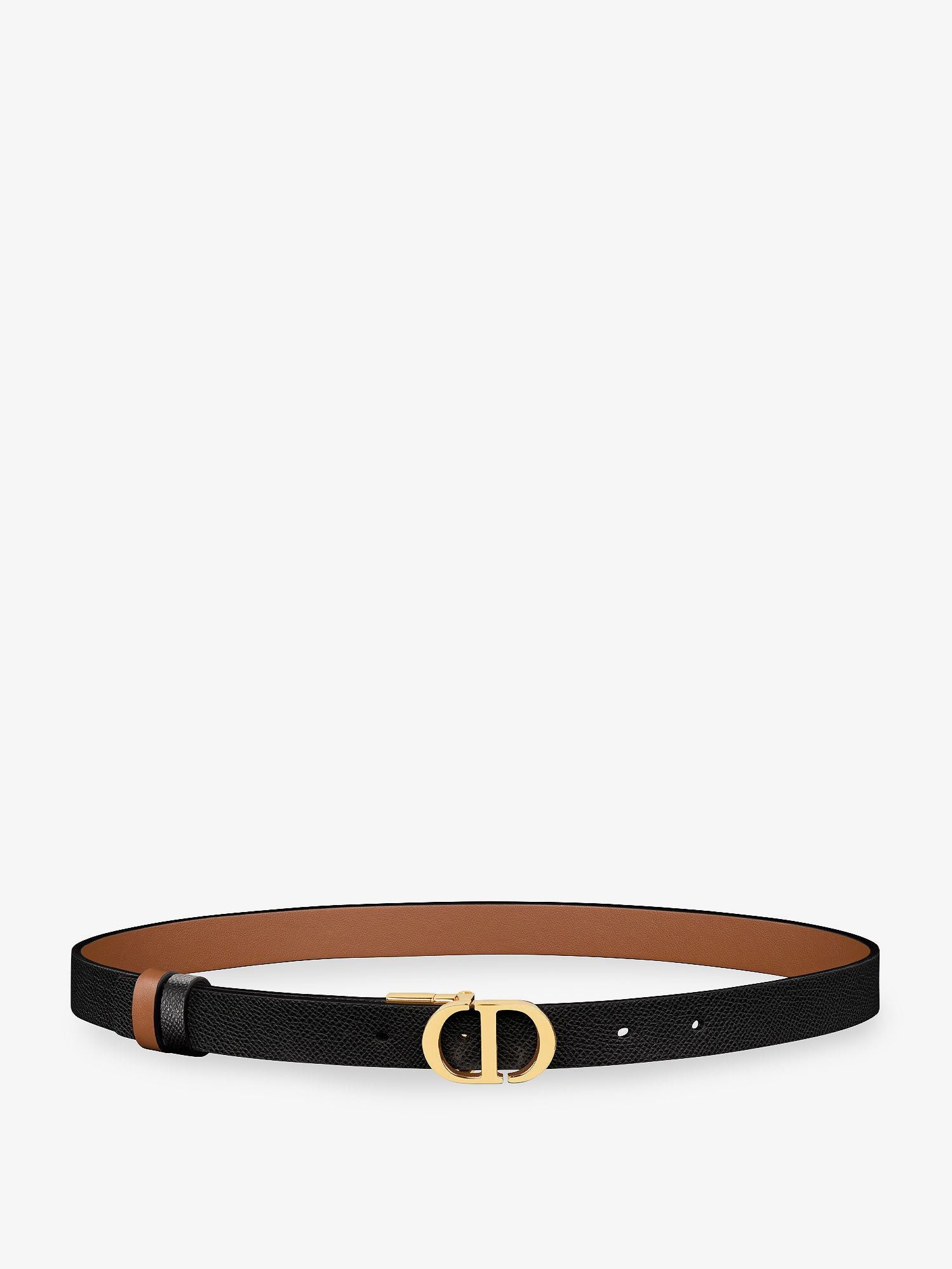 Dior Cd 30 Montaigne Leather Belt Size ONE SIZE - 1 Thumbnail