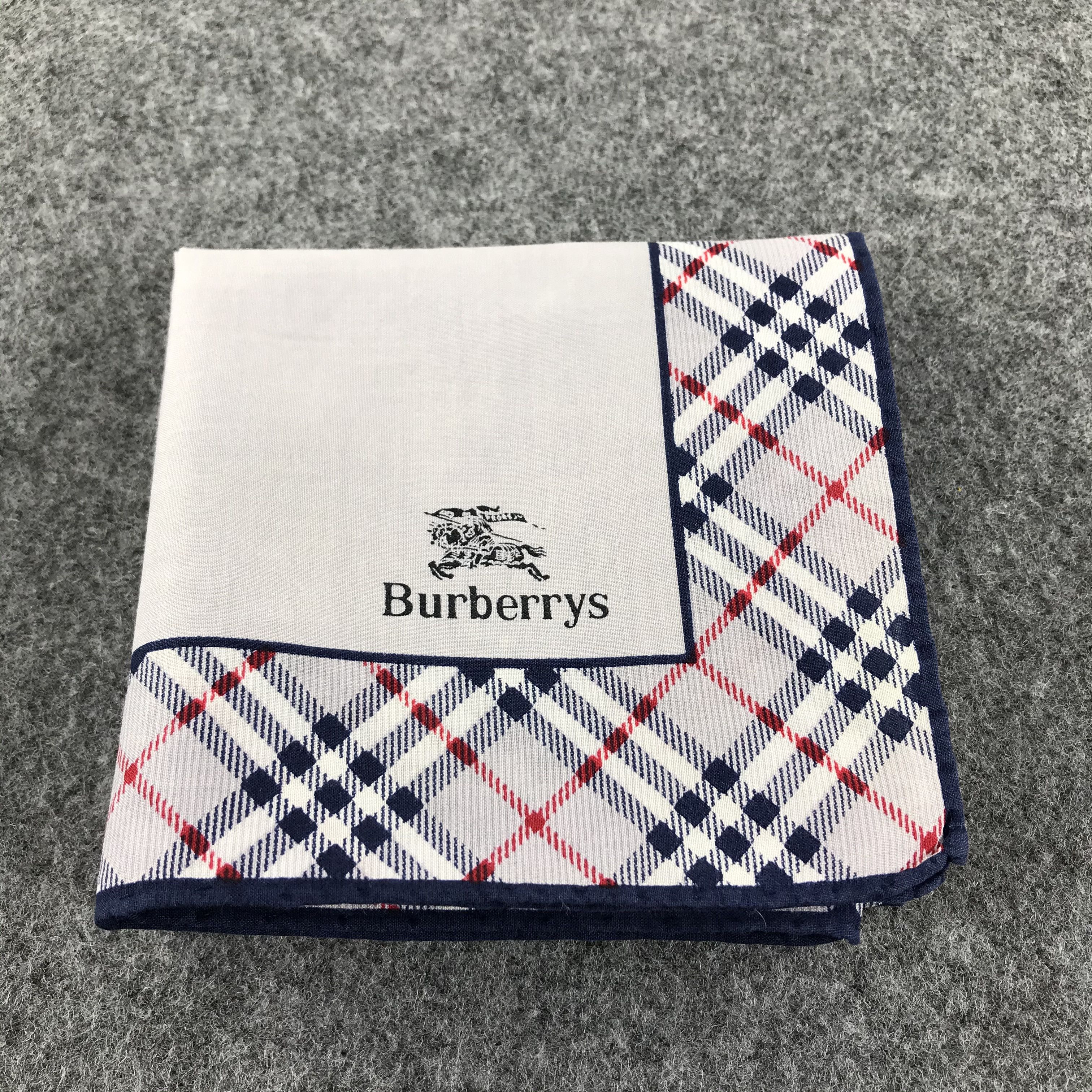 Burberry Burberry Handkerchief Neckerchief Bandana H241 Size ONE SIZE - 9 Thumbnail