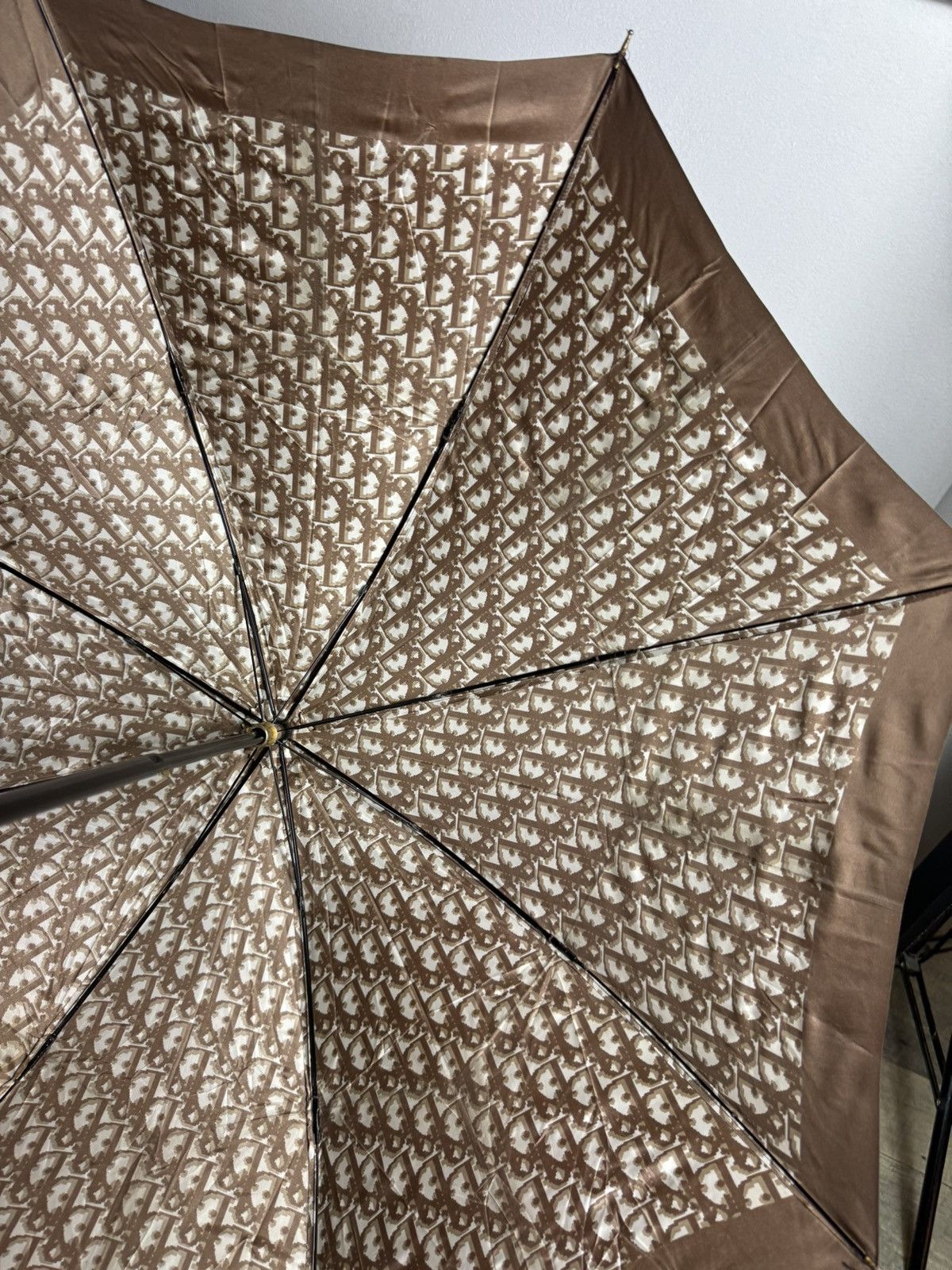 Dior Vintage Christian Dior Trotter brown Monogram Umbrella Size ONE SIZE - 1 Thumbnail