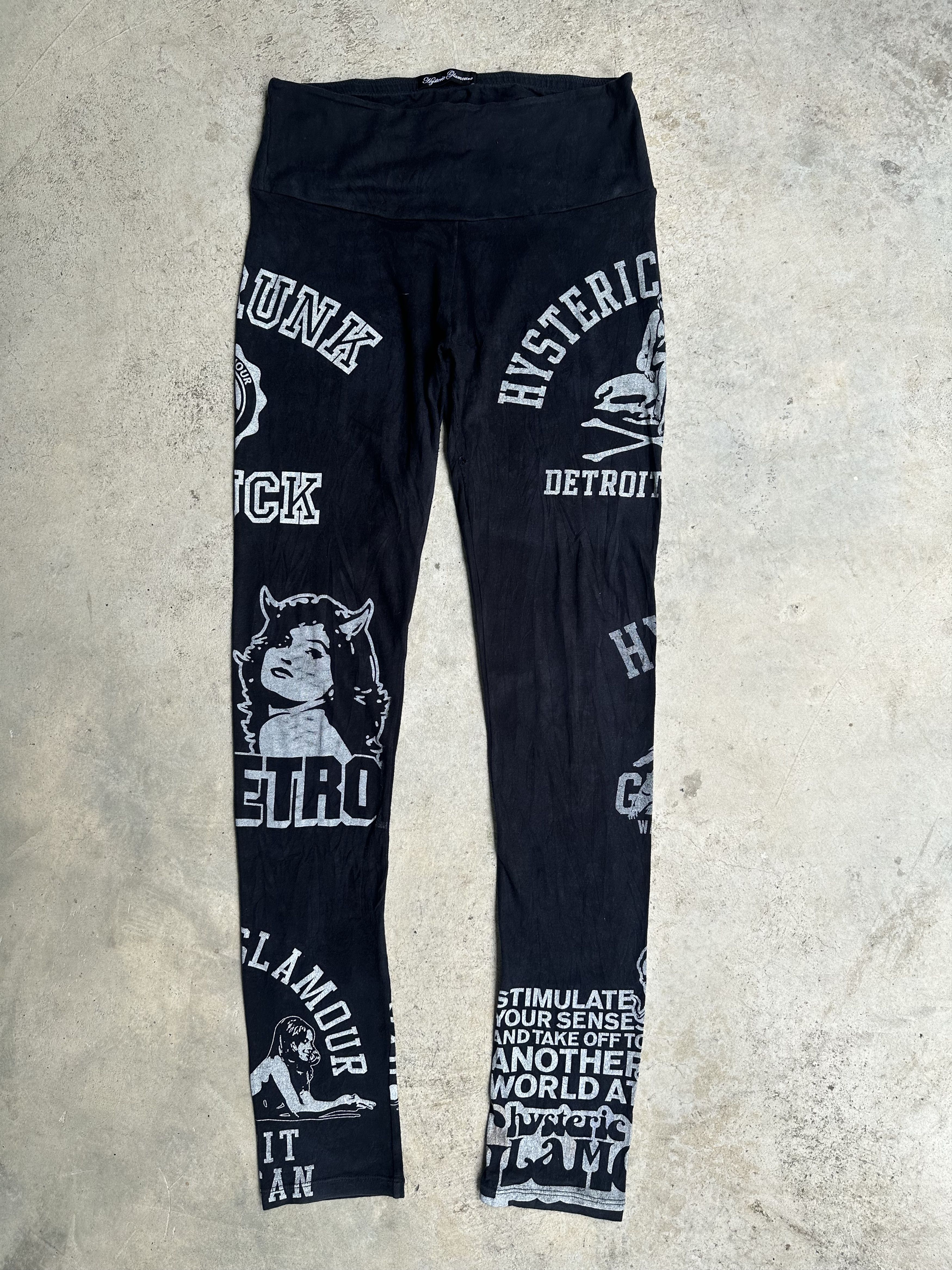 Hysteric Glamour Hysteric Glamour Printed Leggings Pant Size 28" / US 6 / IT 42 - 3 Thumbnail