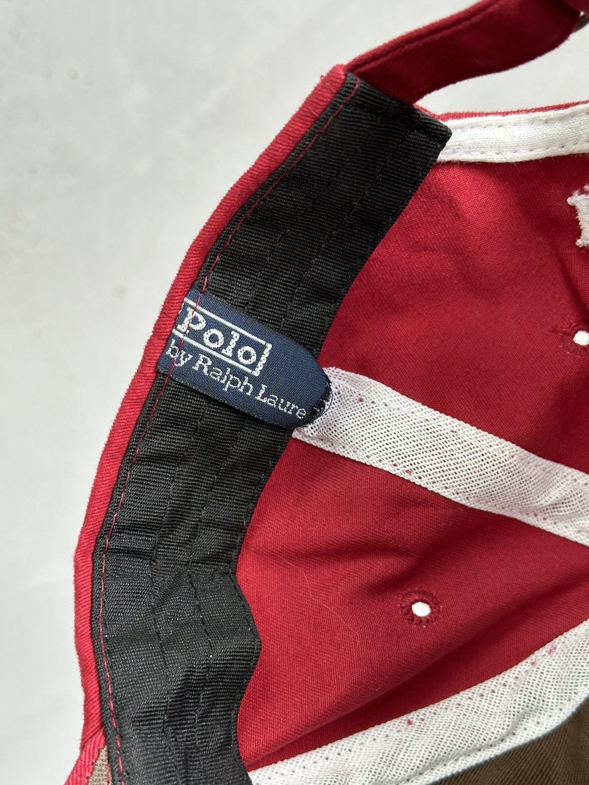 Polo Ralph Lauren Vintage Cap Polo Ralph Lauren Beanie Hats Y2k Red Y2k Diesel Size ONE SIZE - 8 Thumbnail