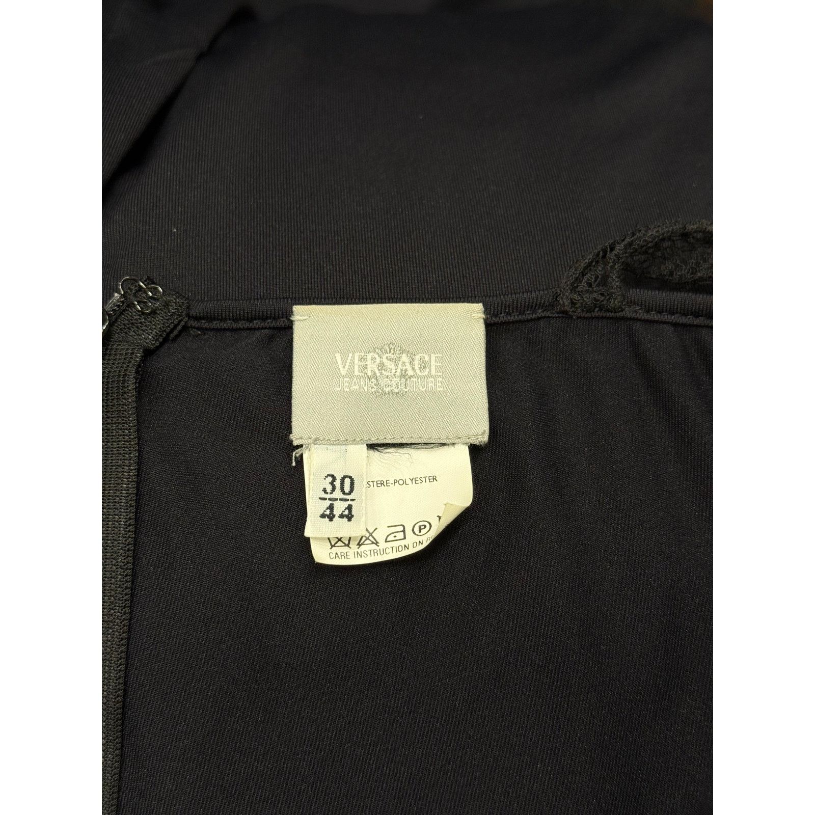 Versace 2000s Versace double layer sheer dress Size M / US 6-8 / IT 42-44 - 9 Thumbnail