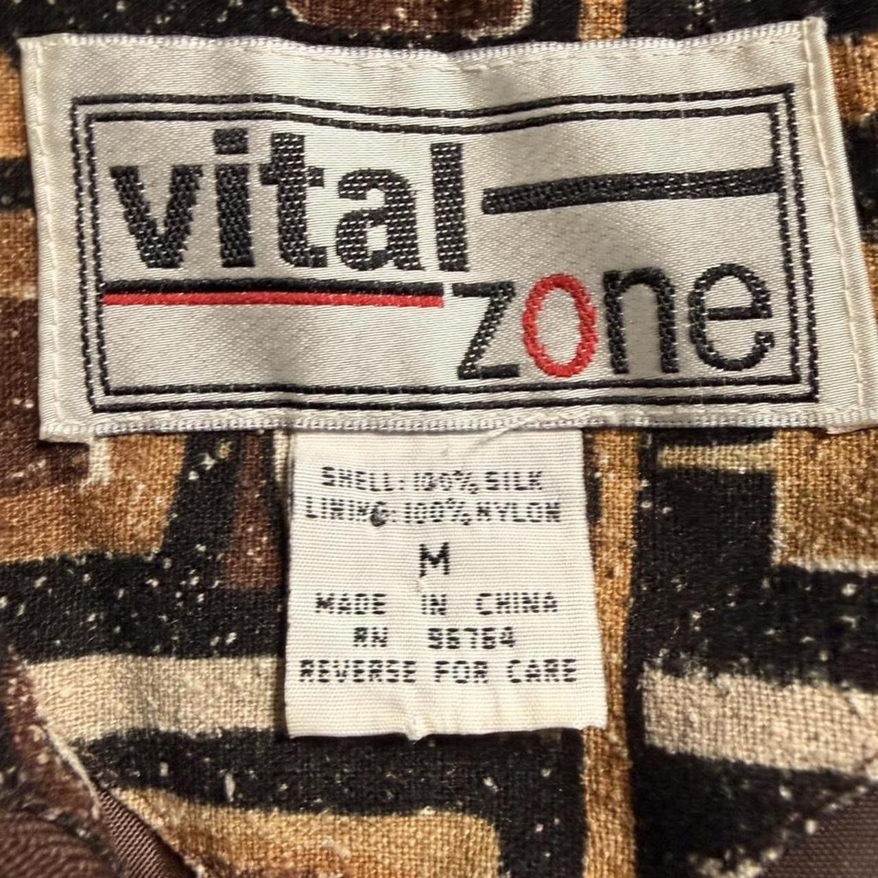 Other Vintage 90s Silk Retro Zip Up Jacket Size US M / EU 48-50 / 2 - 4 Thumbnail