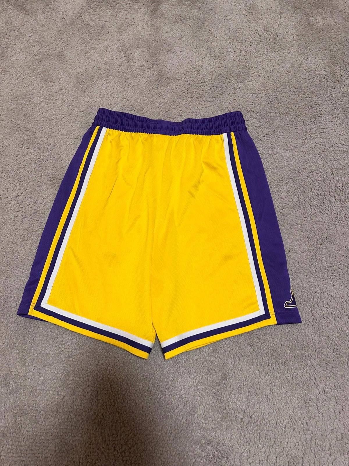 Nike Nike Lakers Icon Edition Swingman Performance Shorts Mens Size US 32 / EU 48 - 8 Thumbnail