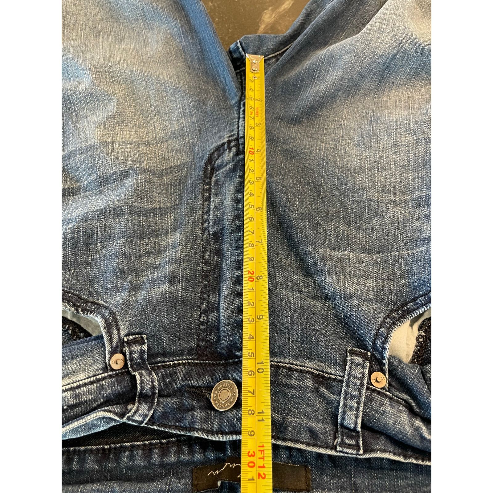 Other KanCan ladies jeans 13/30 straight leg, medium wash Size 30" / US 8 / IT 44 - 7 Thumbnail