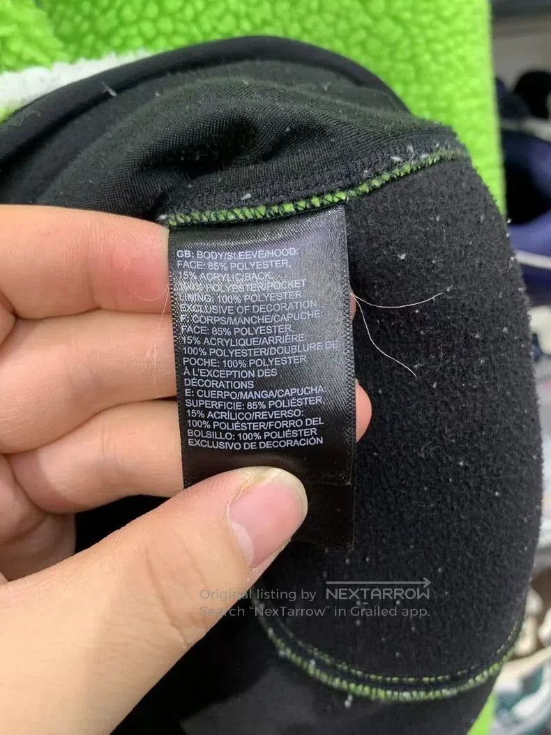 Supreme Supreme The North Face Green Fleece Jacket. Size US XL / EU 56 / 4 - 6 Thumbnail