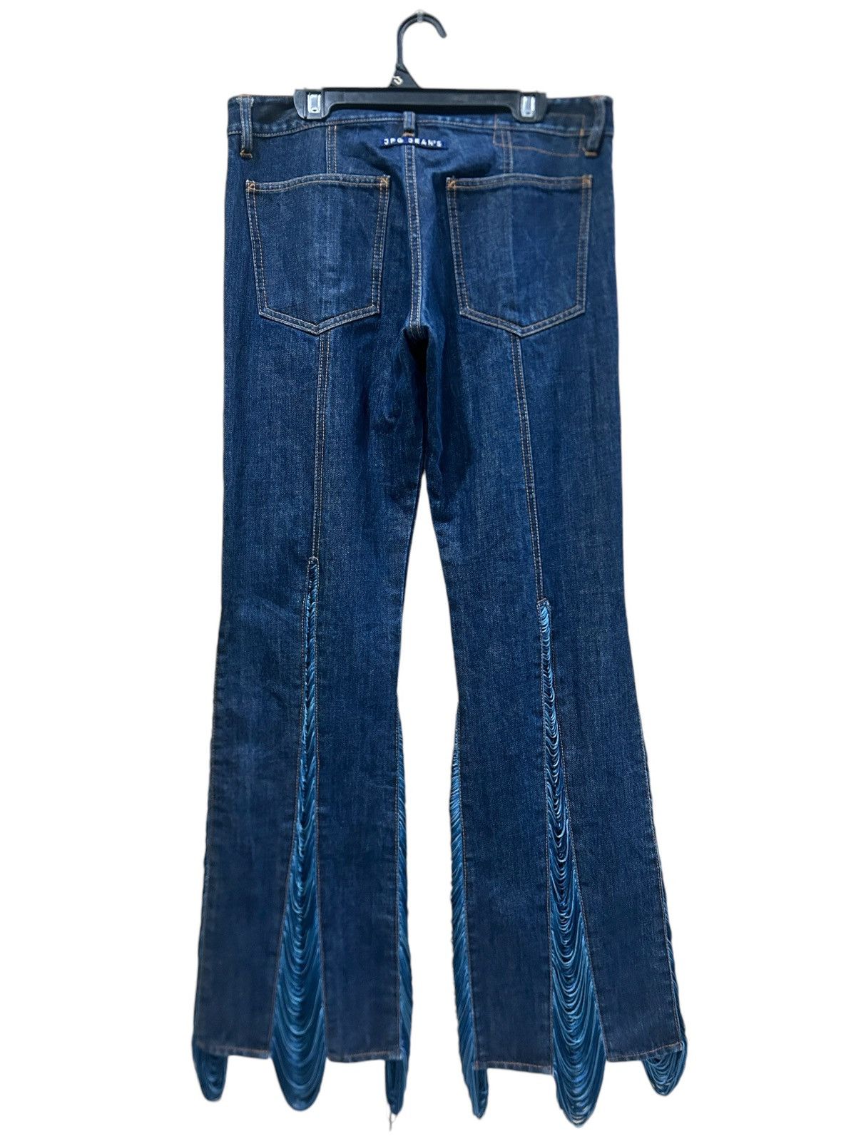 Designer × Jean Paul Gaultier Jean Paul Gaultier ‘Fringed’ JPG Flared Jeans Size 30" / US 8 / IT 44 - 2 Thumbnail