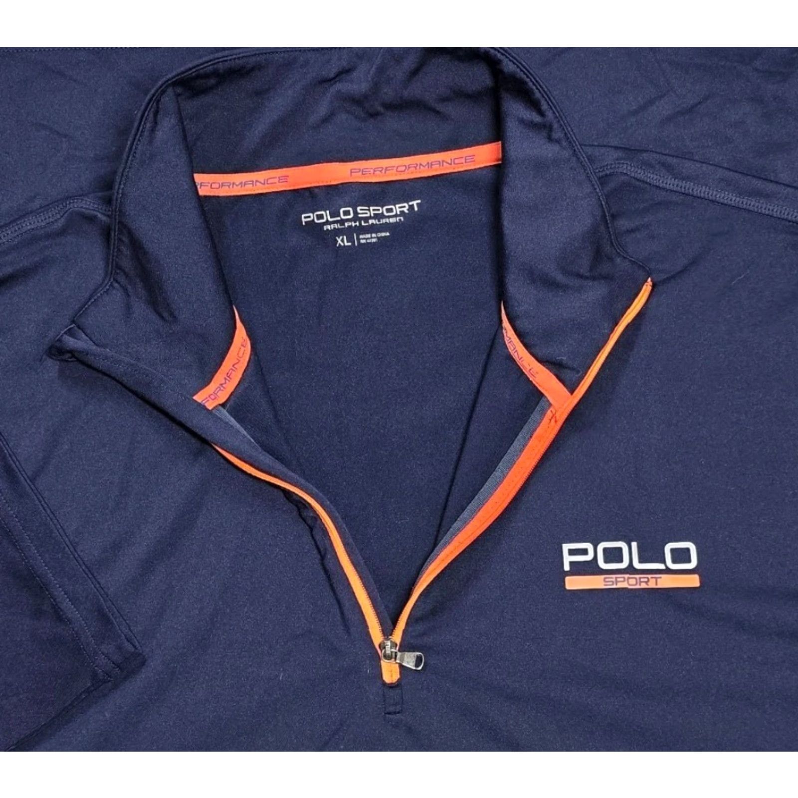Polo Ralph Lauren Ralph Lauren Polo Sport Men XL Performance 1/4 Zip Pullover NavyBlue ThermoVent Polo Sport Shirt Sweatshirt 90s Golf Size US XL / EU 56 / 4 - 2 Thumbnail