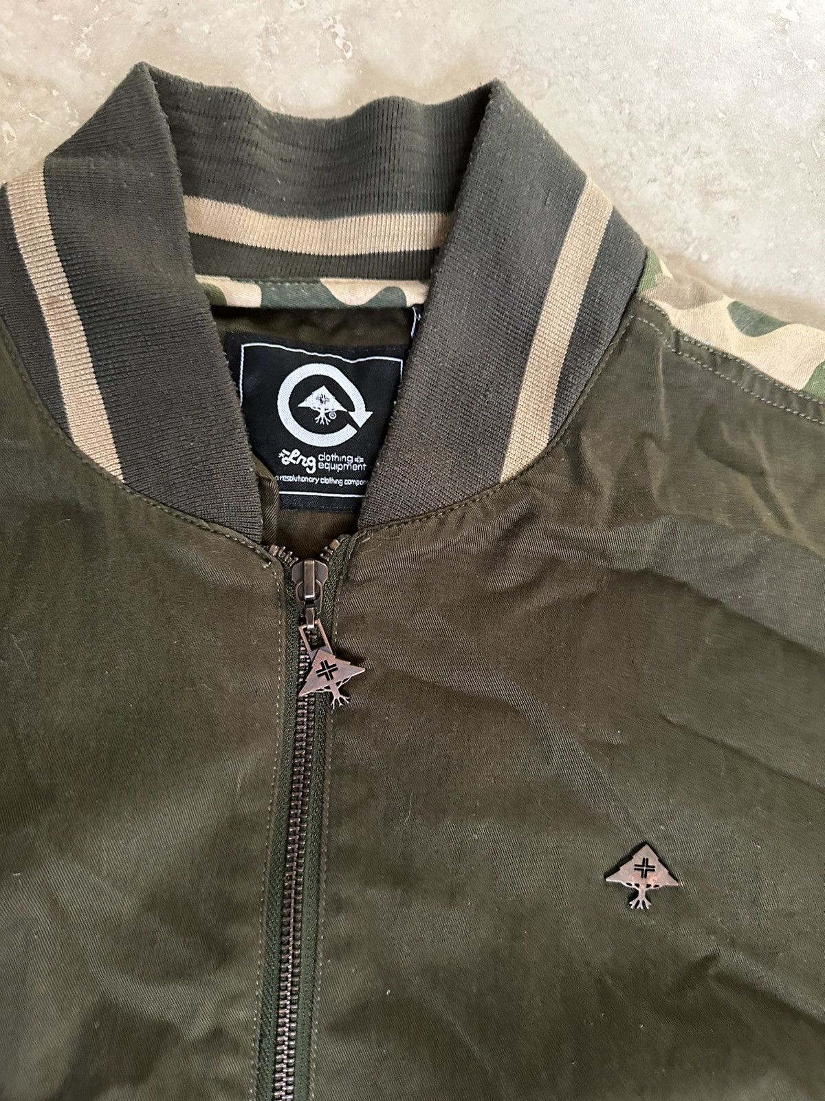 LRG LIFTED RESEARCH GROUP LRG Panda camo coat bomber jacket XL Size US XL / EU 56 / 4 - 4 Thumbnail