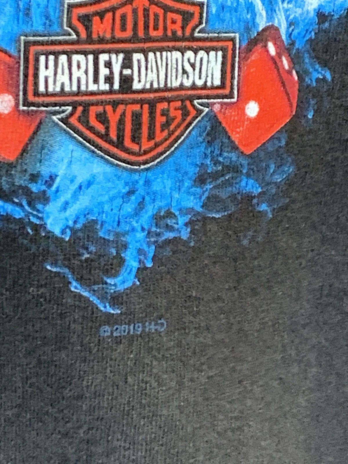 Harley Davidson *RARE* Harley Davidson Pinup Martini Las Vegas Biker T-Shirt Size US L / EU 52-54 / 3 - 8 Thumbnail