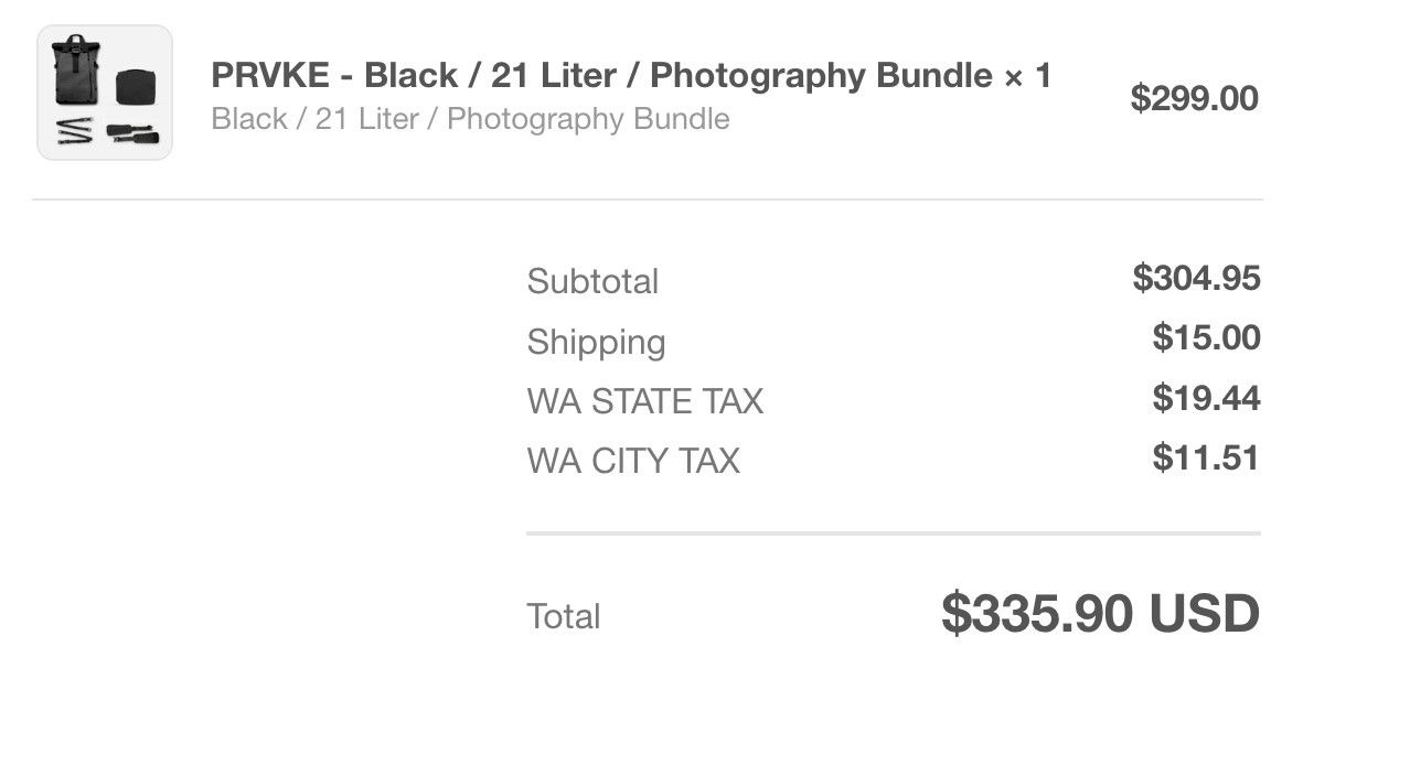 Other Wandrd Prvke 21L Photography Bundle Backpack Size ONE SIZE - 4 Thumbnail