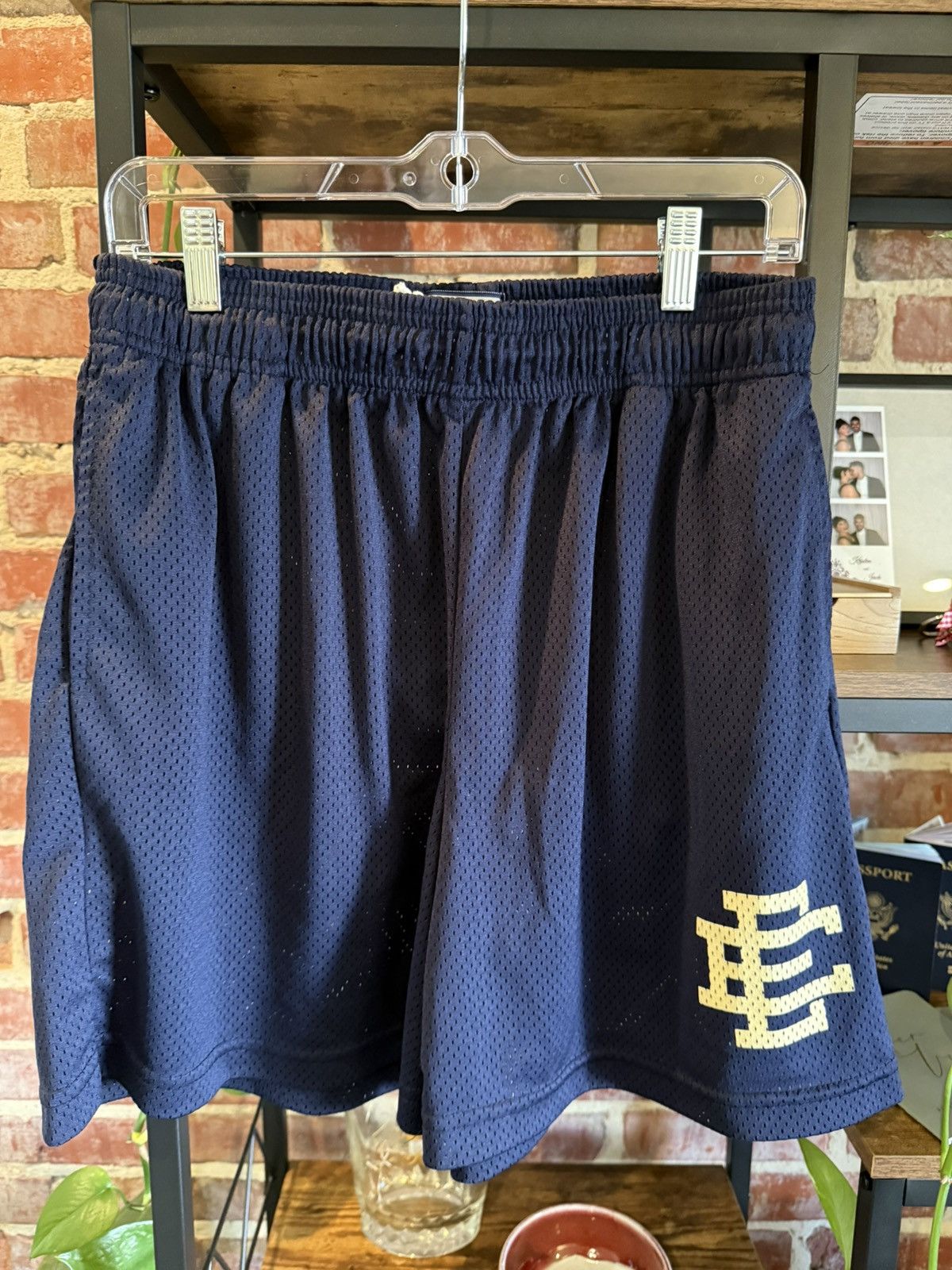 Eric Emanuel Eric Emanuel Shorts - Navy with Cream EE Size US 36 / EU 52 - 1 Thumbnail